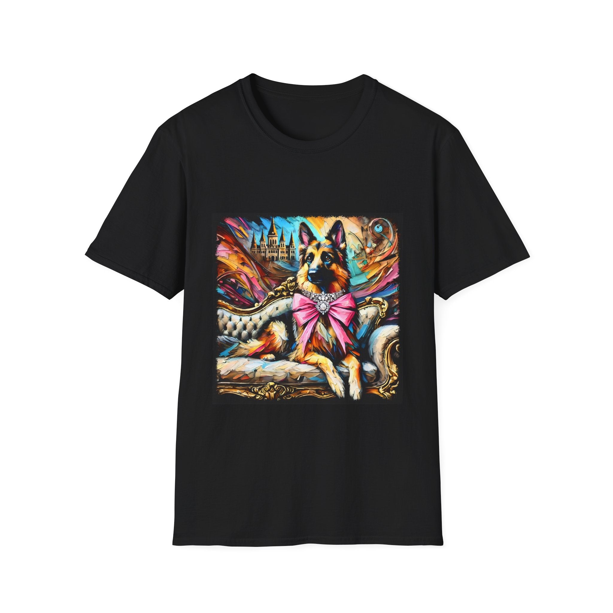 German Shepherd Diamond Princess Classic II | Unisex Dog T-Shirt