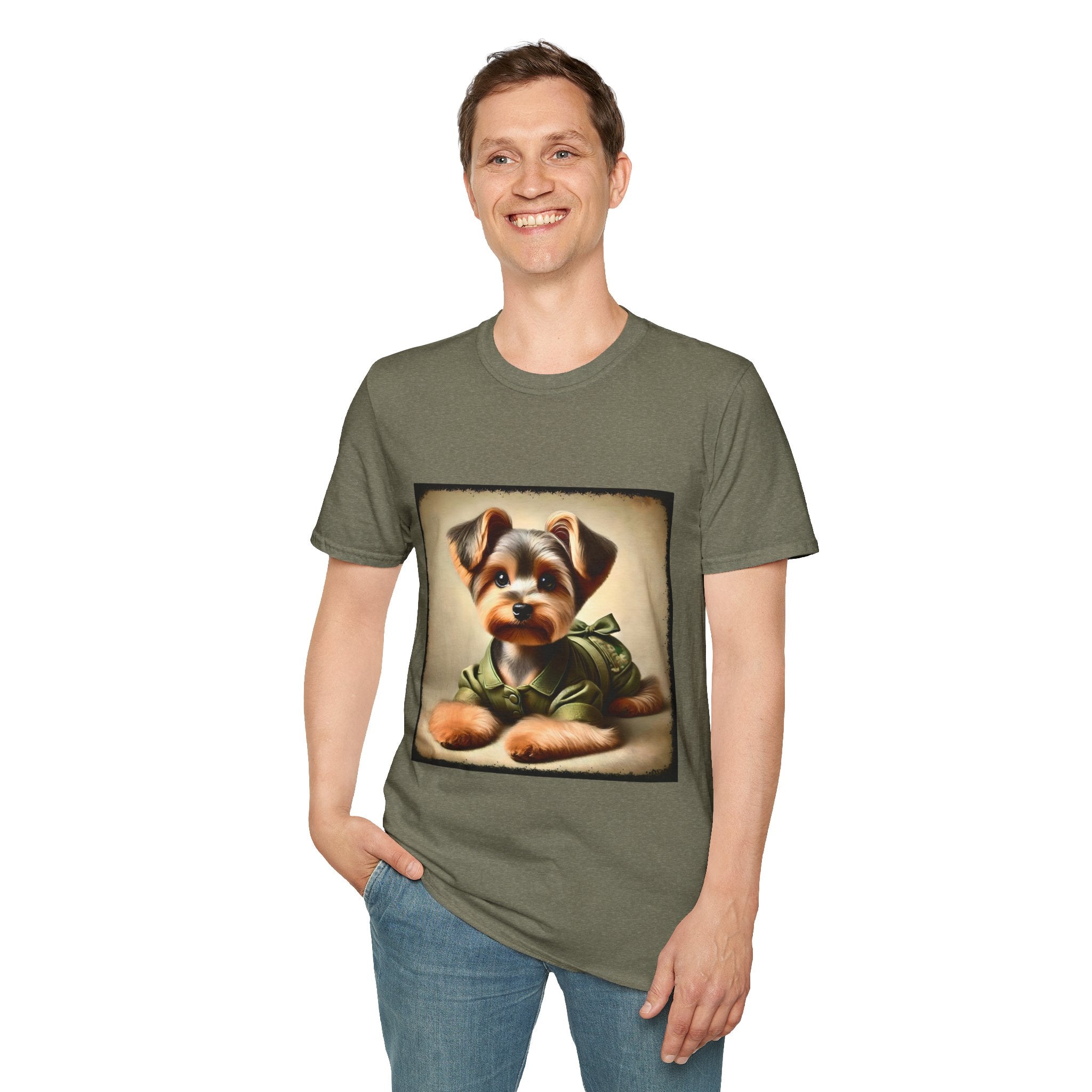 Yorkshire Terrier Camo Doll | Unisex Dog T-Shirt