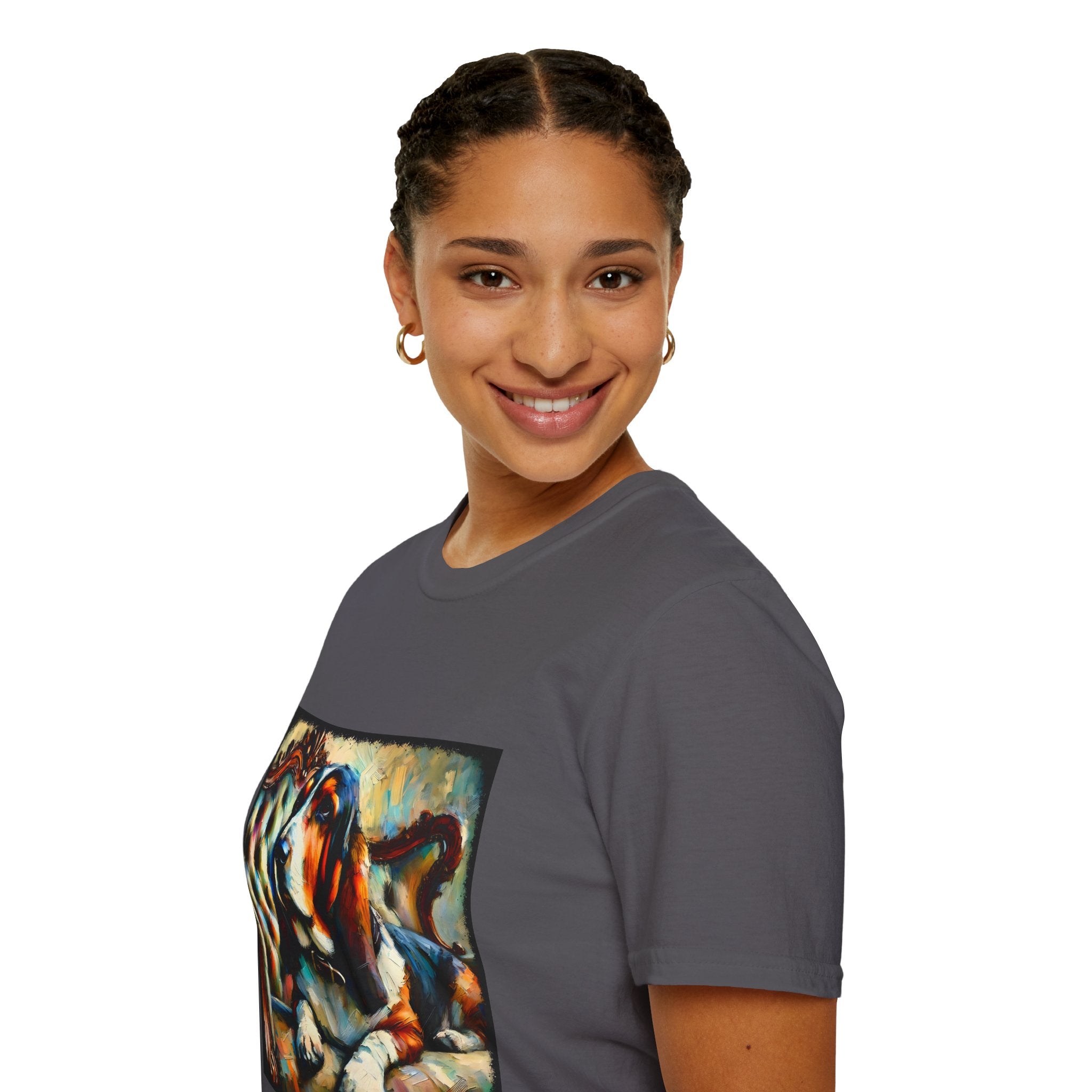Basset Hound Elegant Classic | Unisex Dog T-Shirt