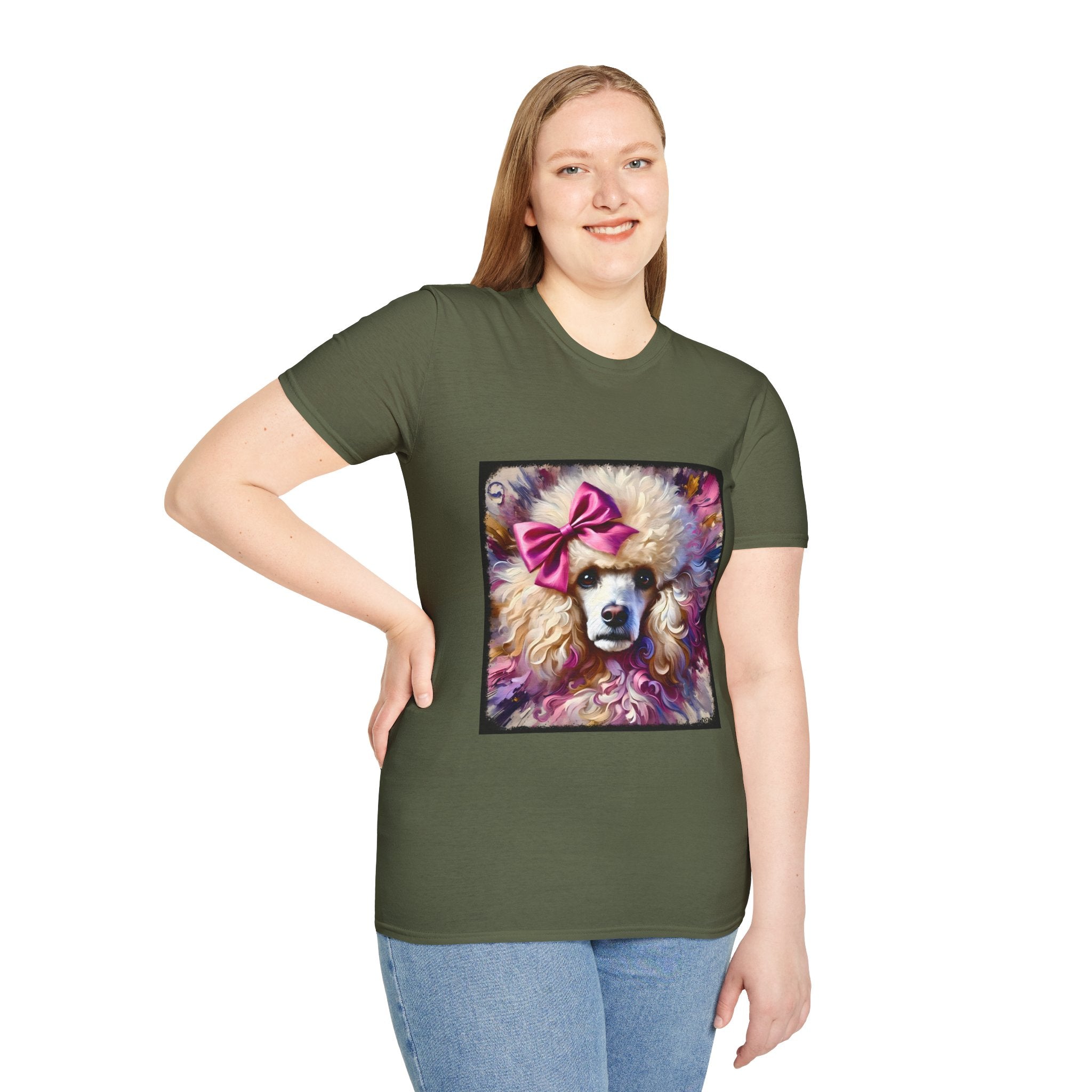 Poodle Radiant Classic | Unisex Dog T-Shirt