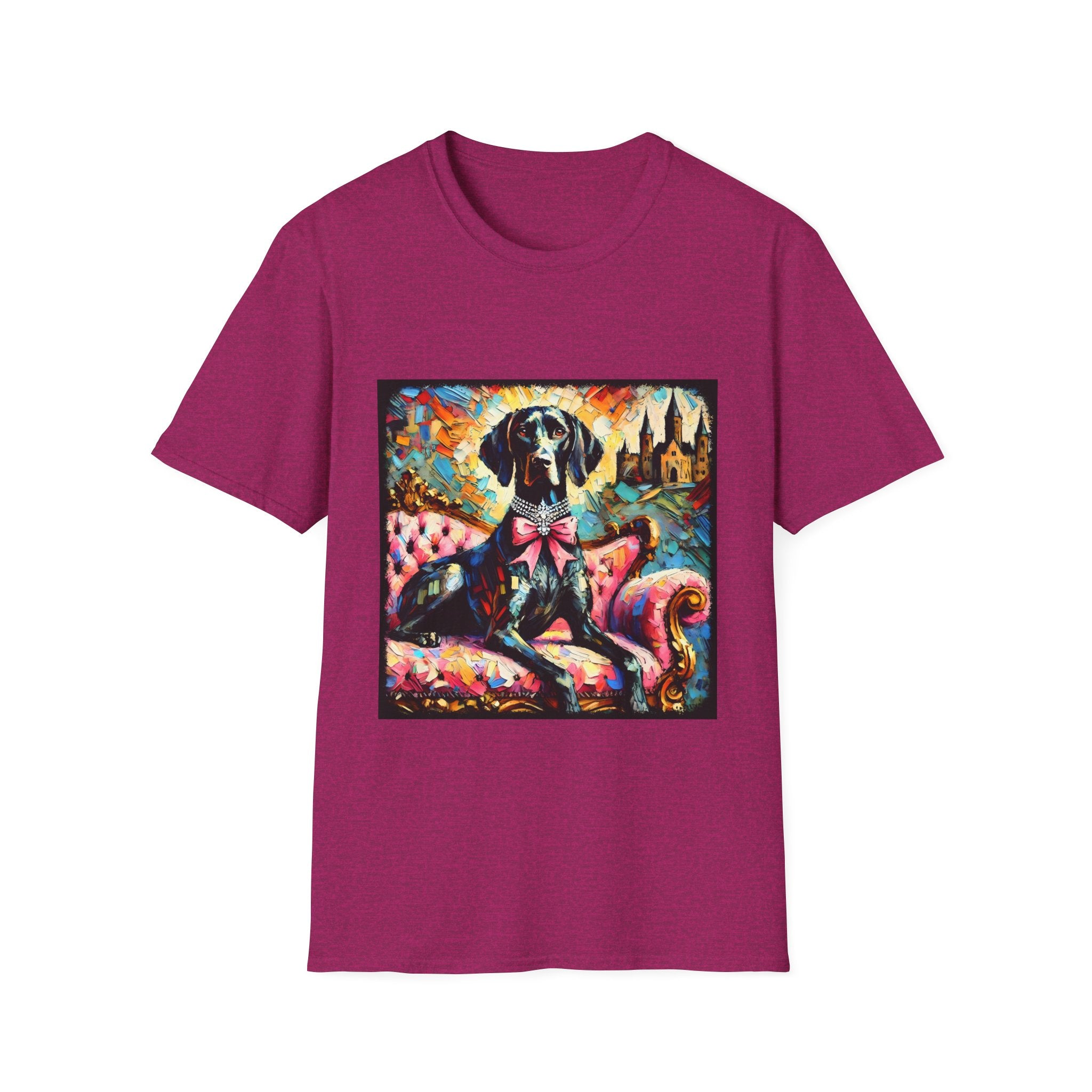 German Shorthaired Pointer Diamond Princess Classic II | Unisex Dog T-Shirt
