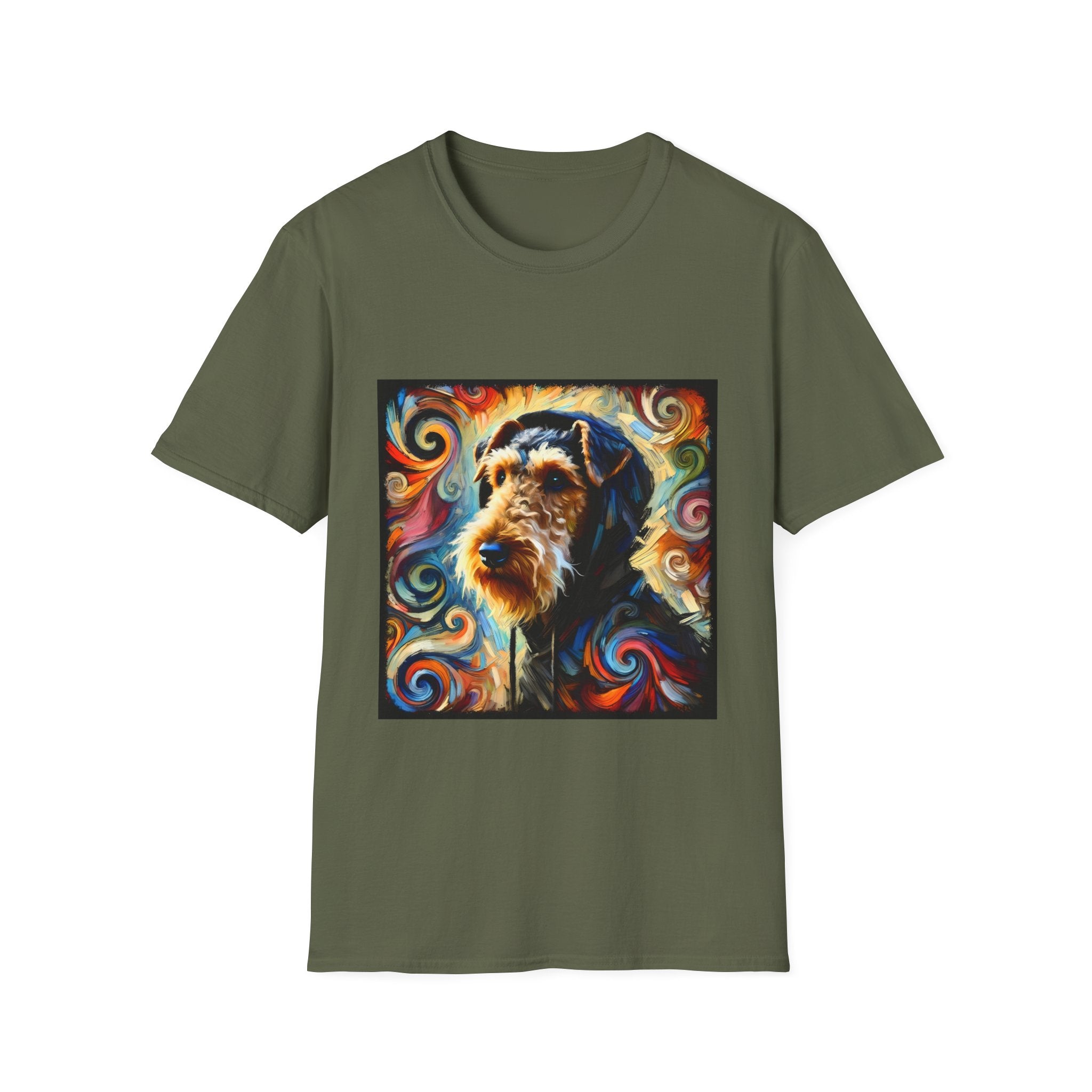 Airedale Terrier Shirt | Hoodie Swirl Dog Lover Tee