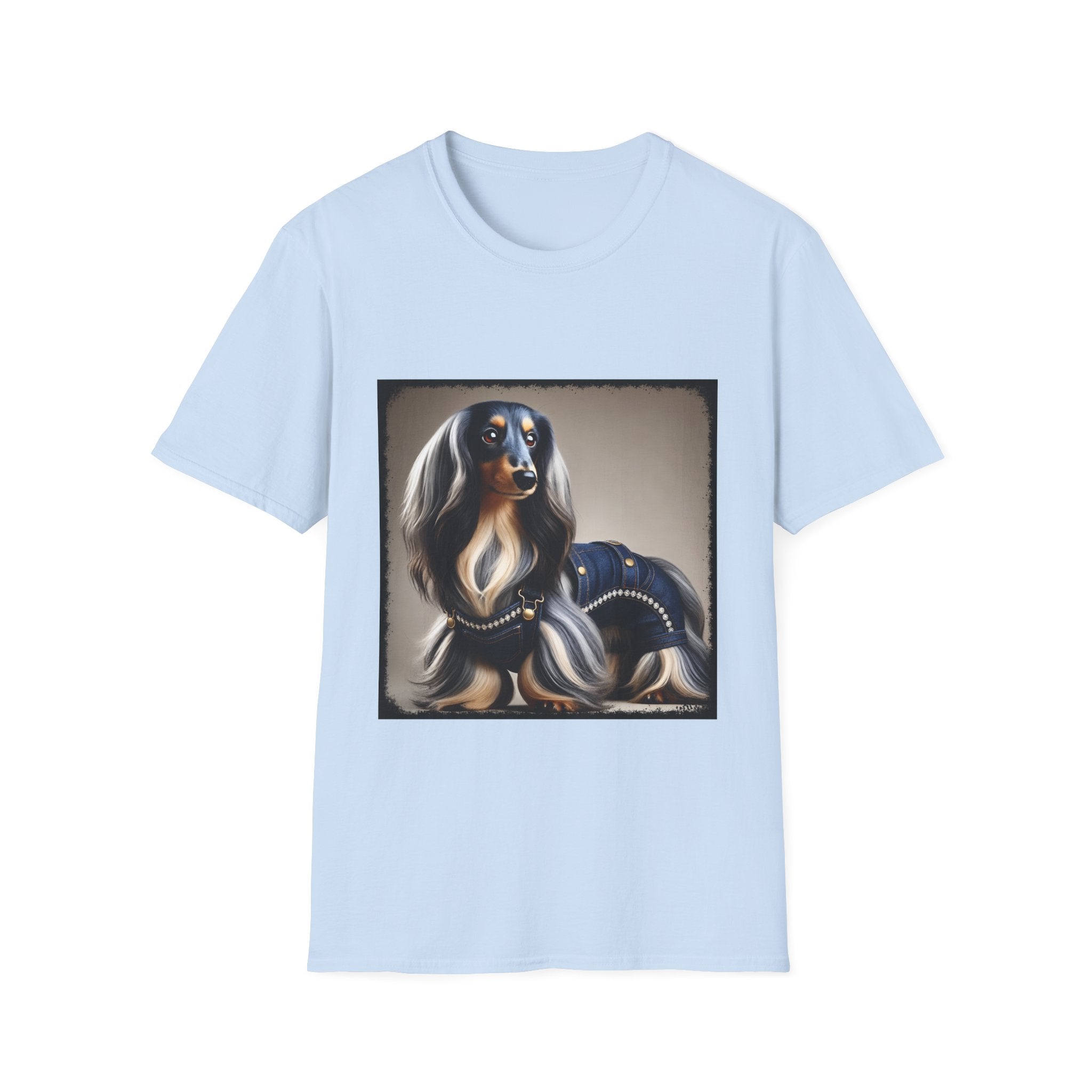 Dachshund Shirt | Denim Diva Dog Lover Tee