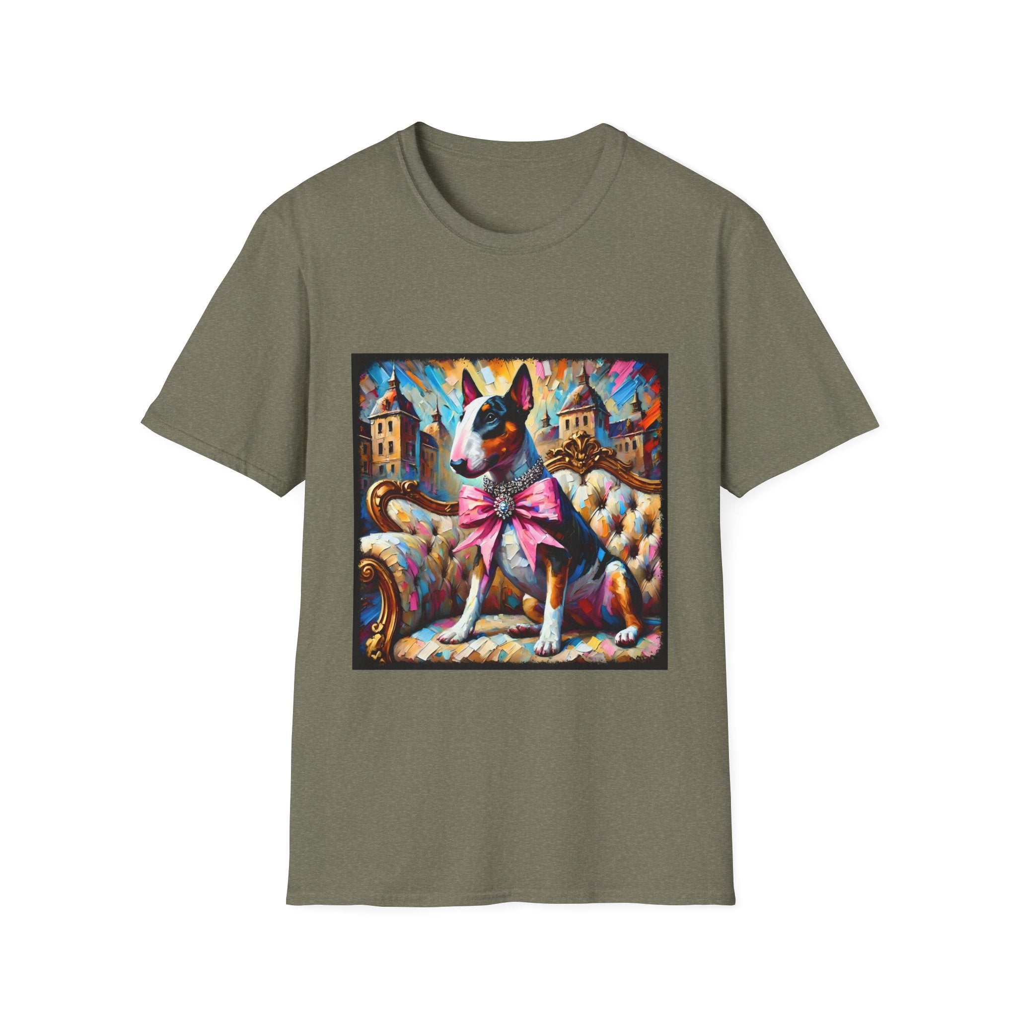 Bull Terrier Diamond Princess Classic | Unisex Dog T-Shirt