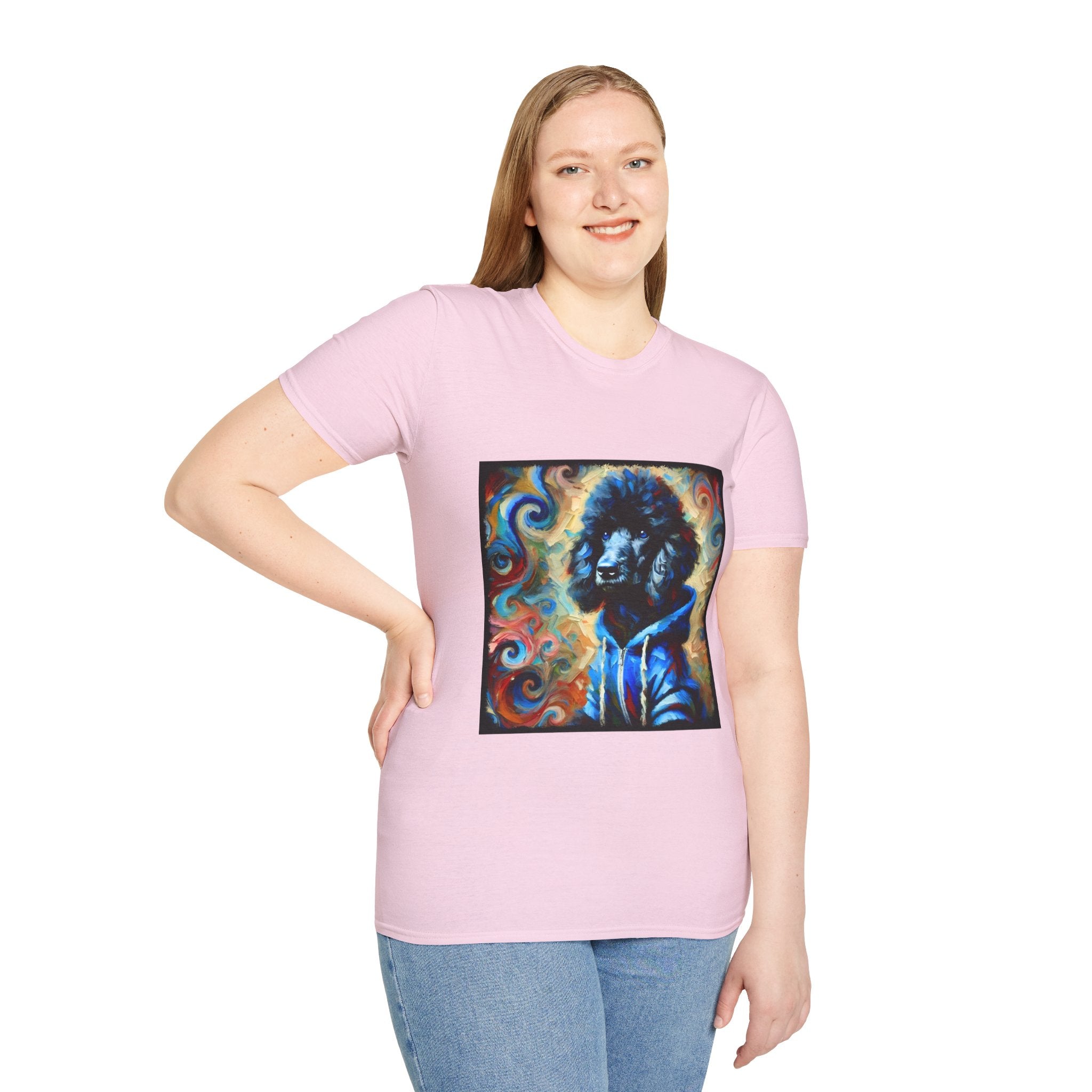 Poodle Style Rebel Swirl | Unisex Dog T-Shirt