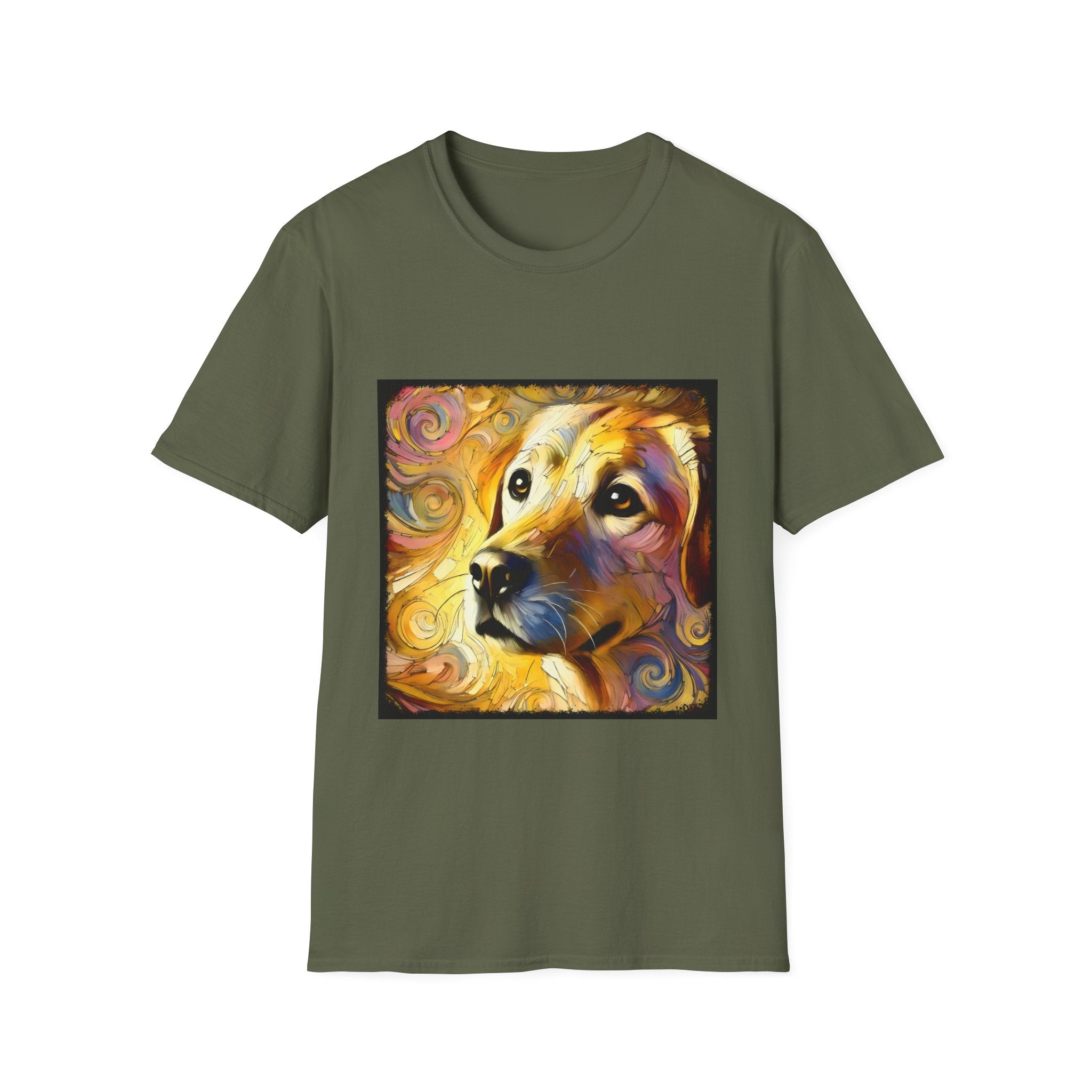 Golden Retriever Shirt | Golden Swirl Dog Lover Tee