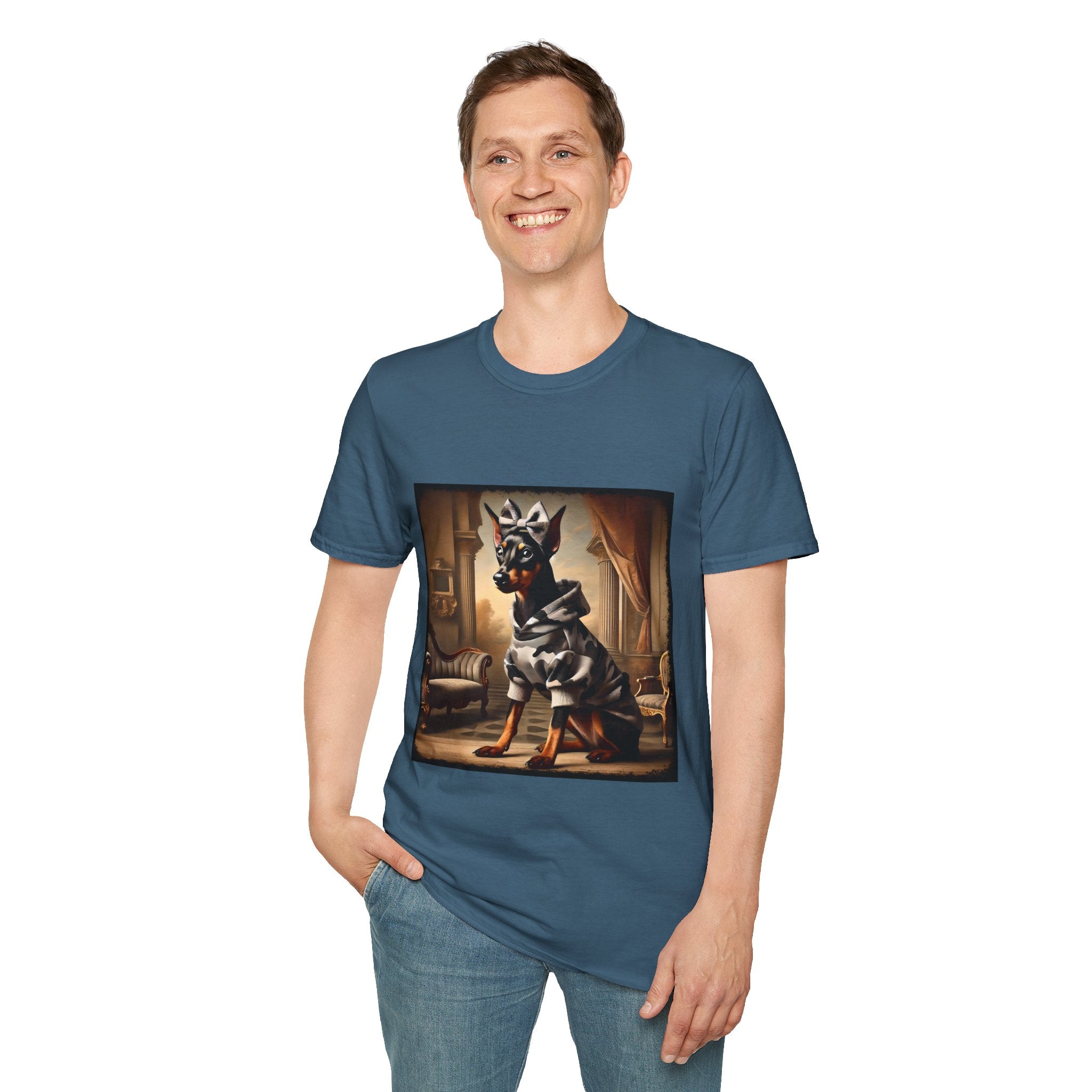 Doberman Pinscher Camo Princess | Unisex Dog T-Shirt