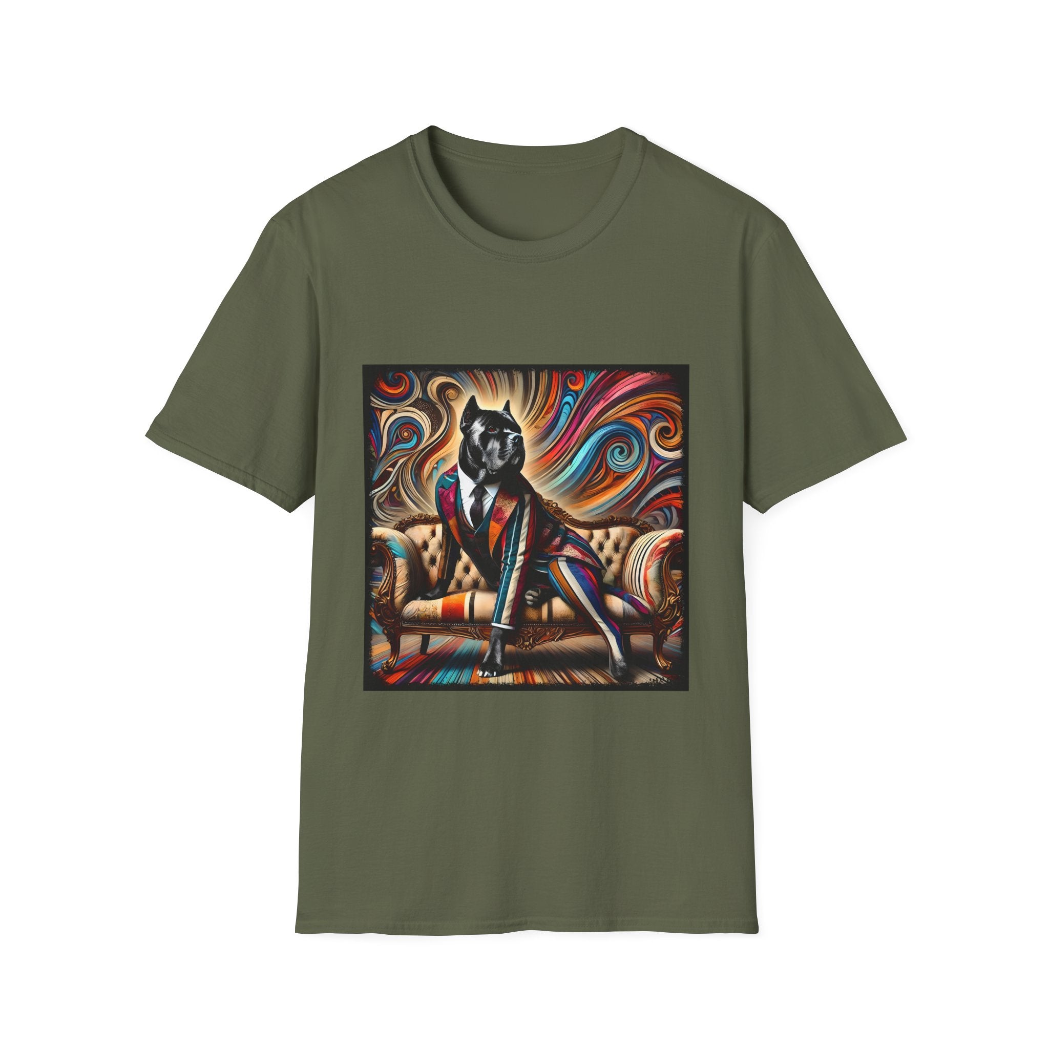 Cane Corso Bold Rocker  | Unisex Dog T-Shirt