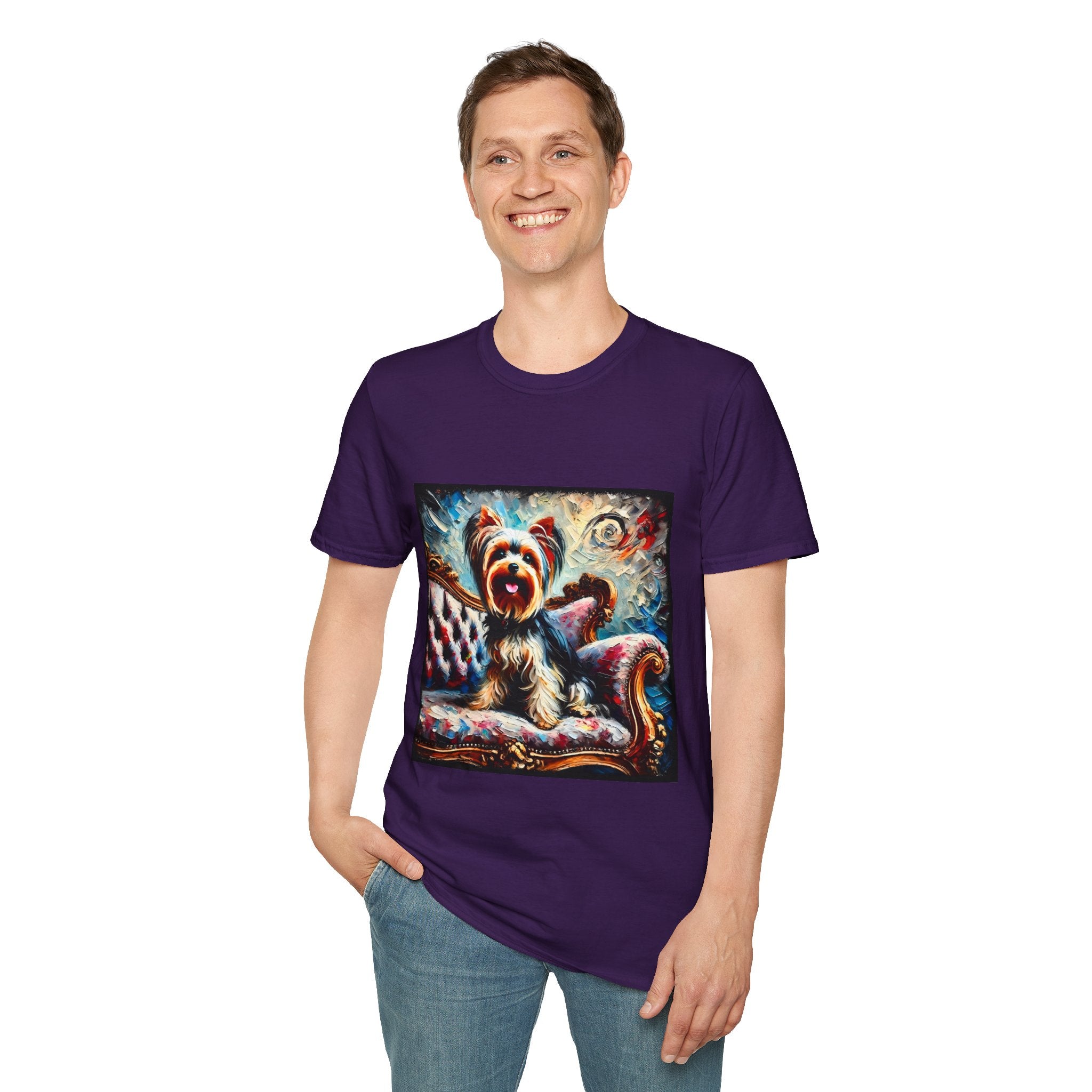 Yorkshire Terrier Happy Classic | Unisex Dog T-Shirt