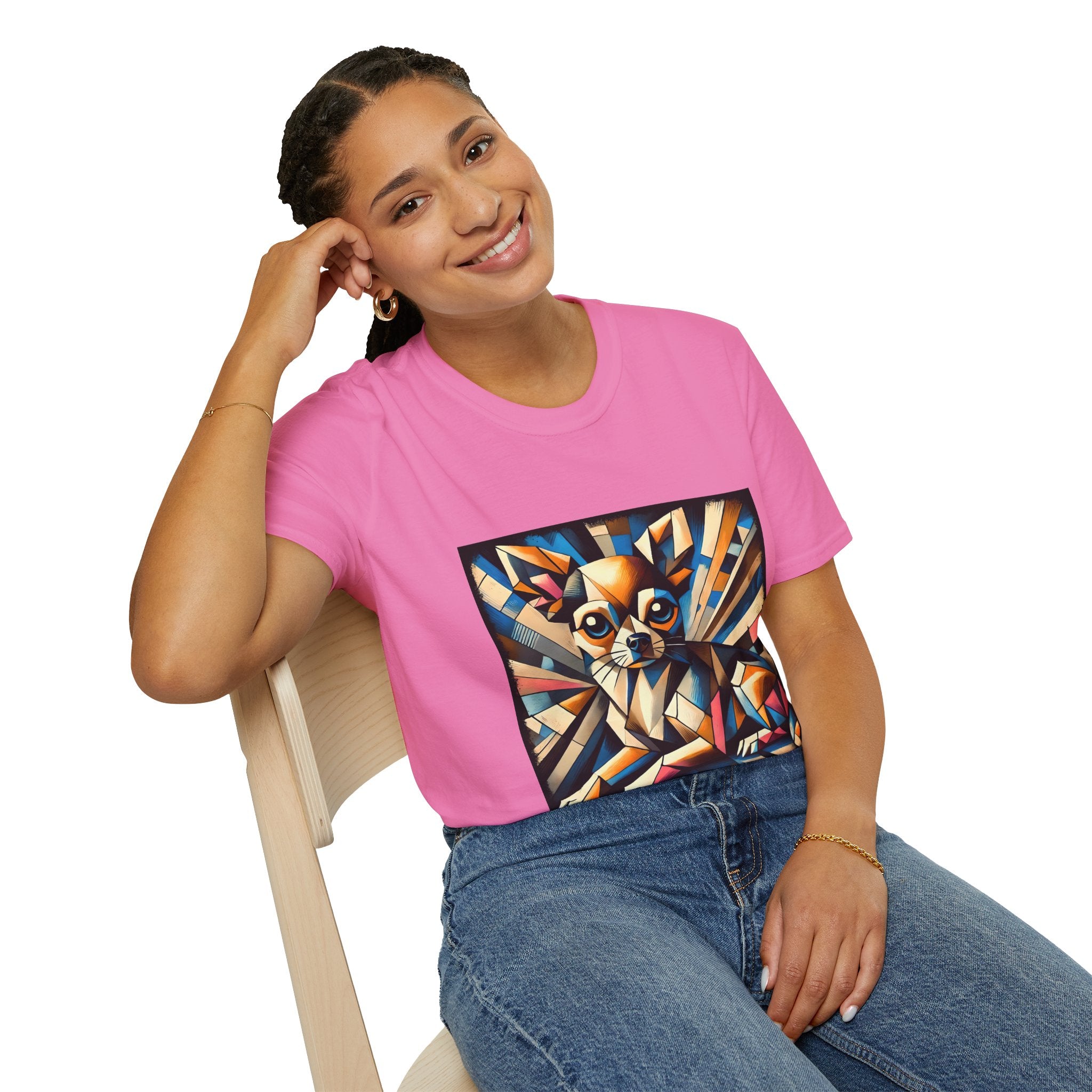 Chihuahua Warm Geometric | Unisex Dog T-Shirt