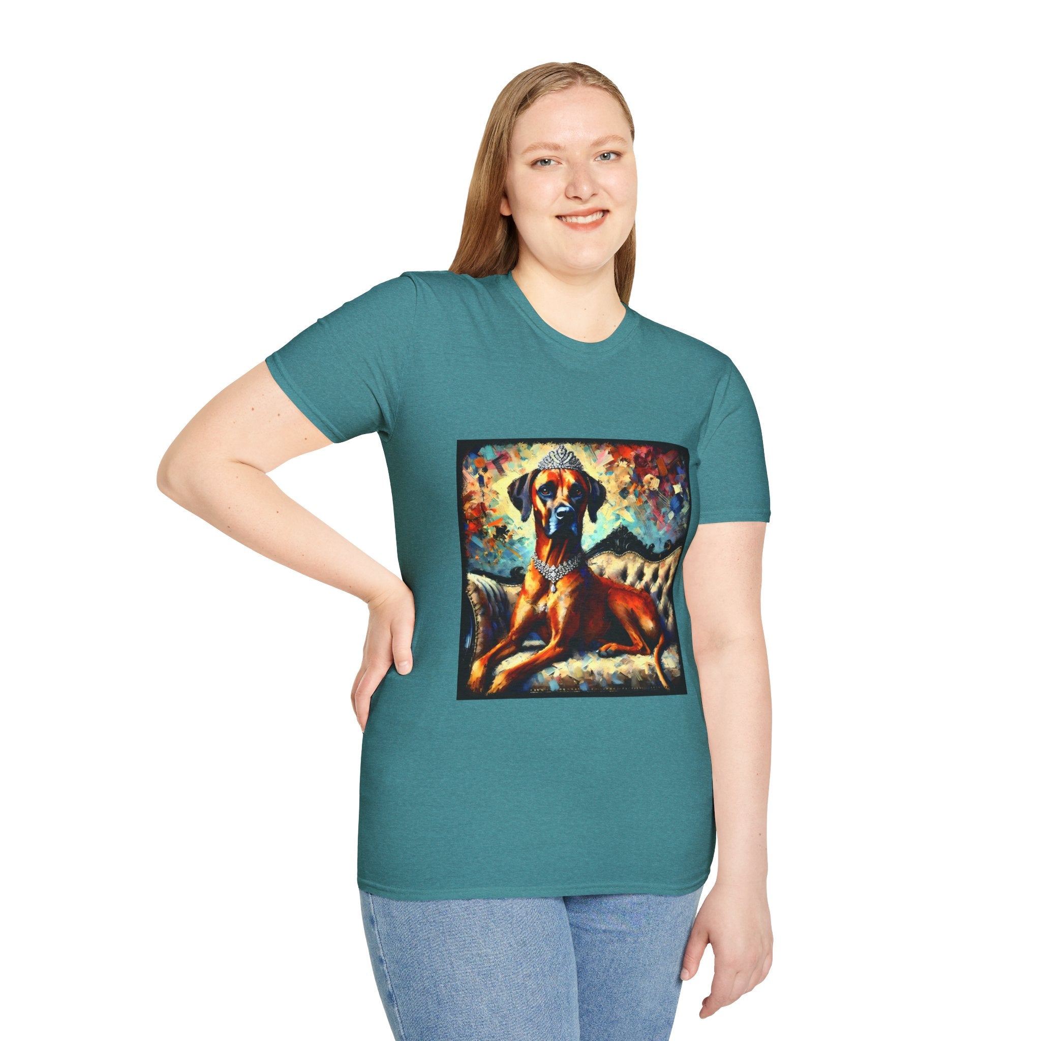 Rhodesian Ridgeback Bold Diamond Classic | Unisex Dog T-Shirt