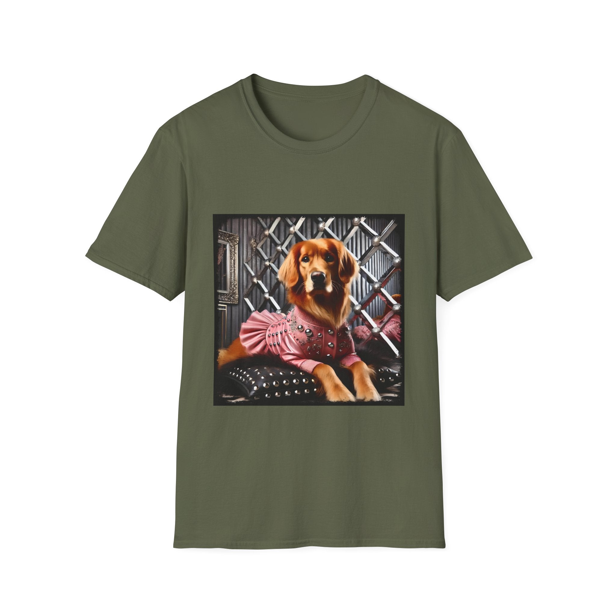 Golden Retriever Shirt | Glam Icon Dog Lover Tee