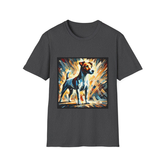 Jack Russell Terrier Sun Classic design dog lover unisex t-shirt in dark heather