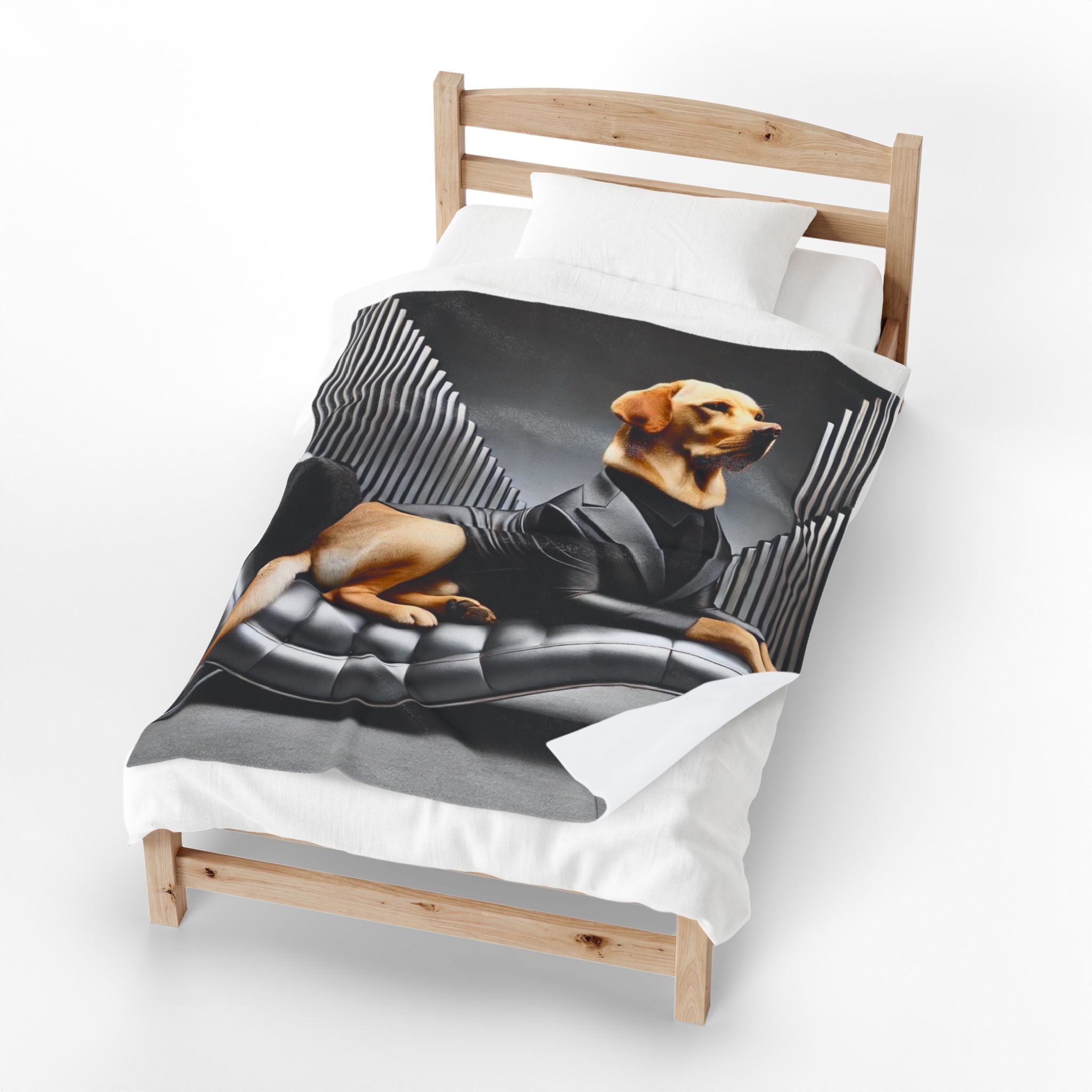 Labrador Retriever Blanket | Dapper Dude Dog Lover Gift