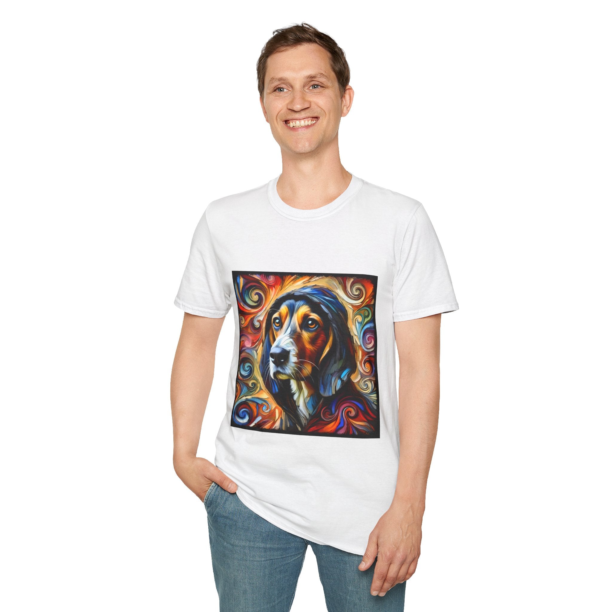 Treeing Walker Coonhound Hoodie Swirl | Unisex Dog T-Shirt