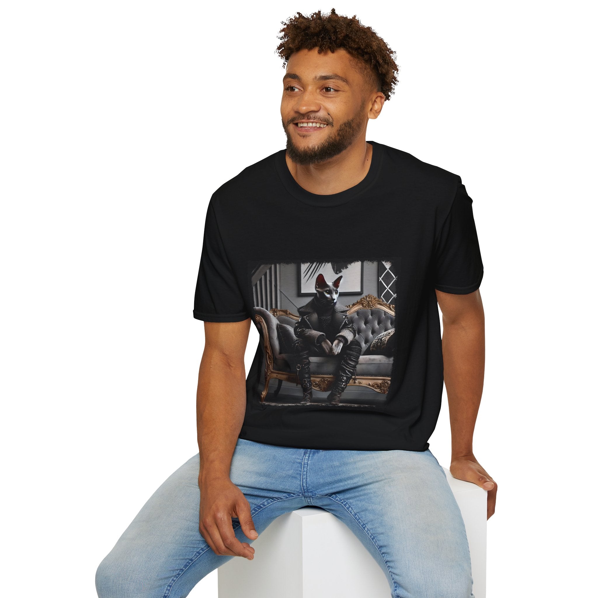 Egyptian Mau Cat Rockstar | Unisex Cat T-Shirt