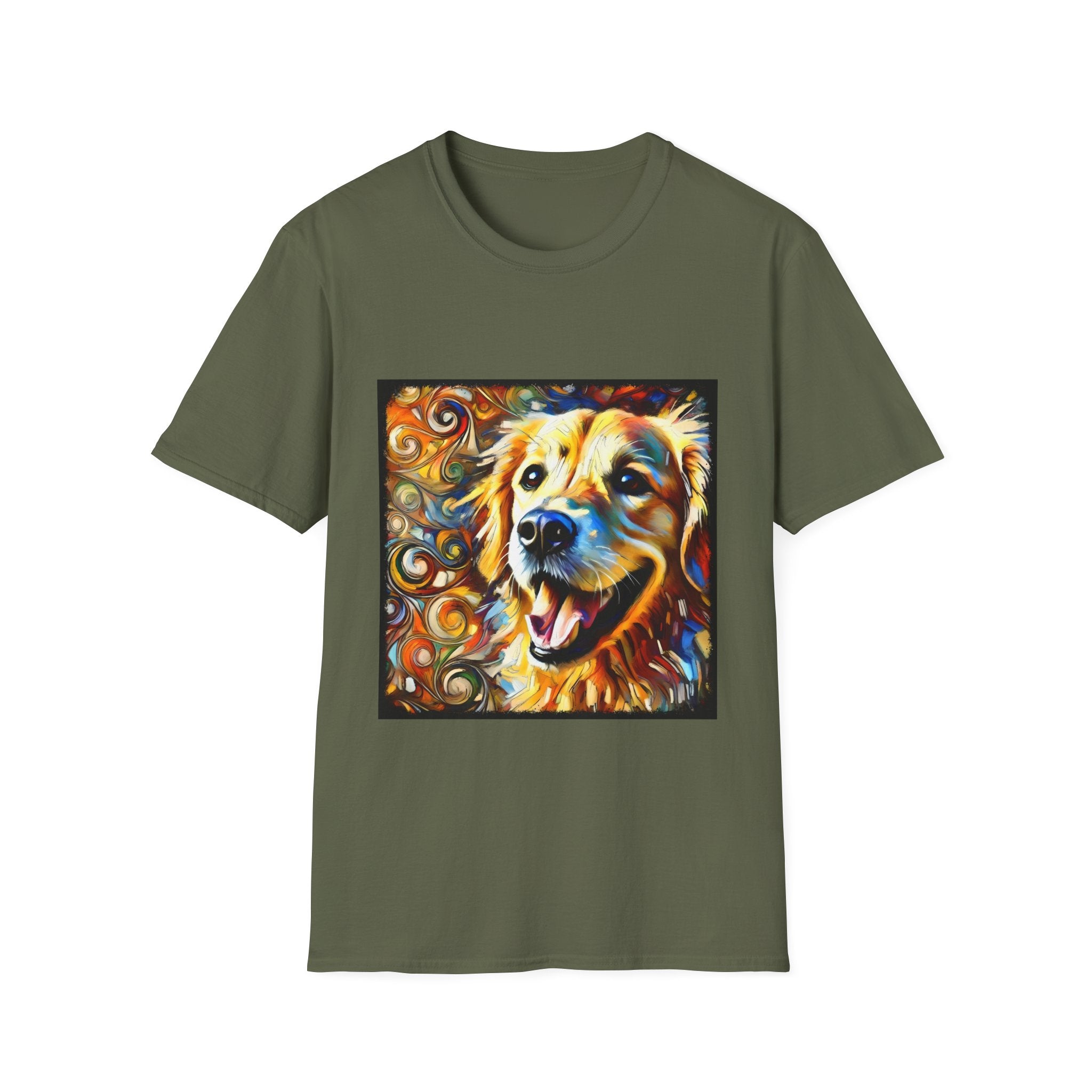 Golden Retriever Shirt | Blissful Swirl Dog Lover Tee