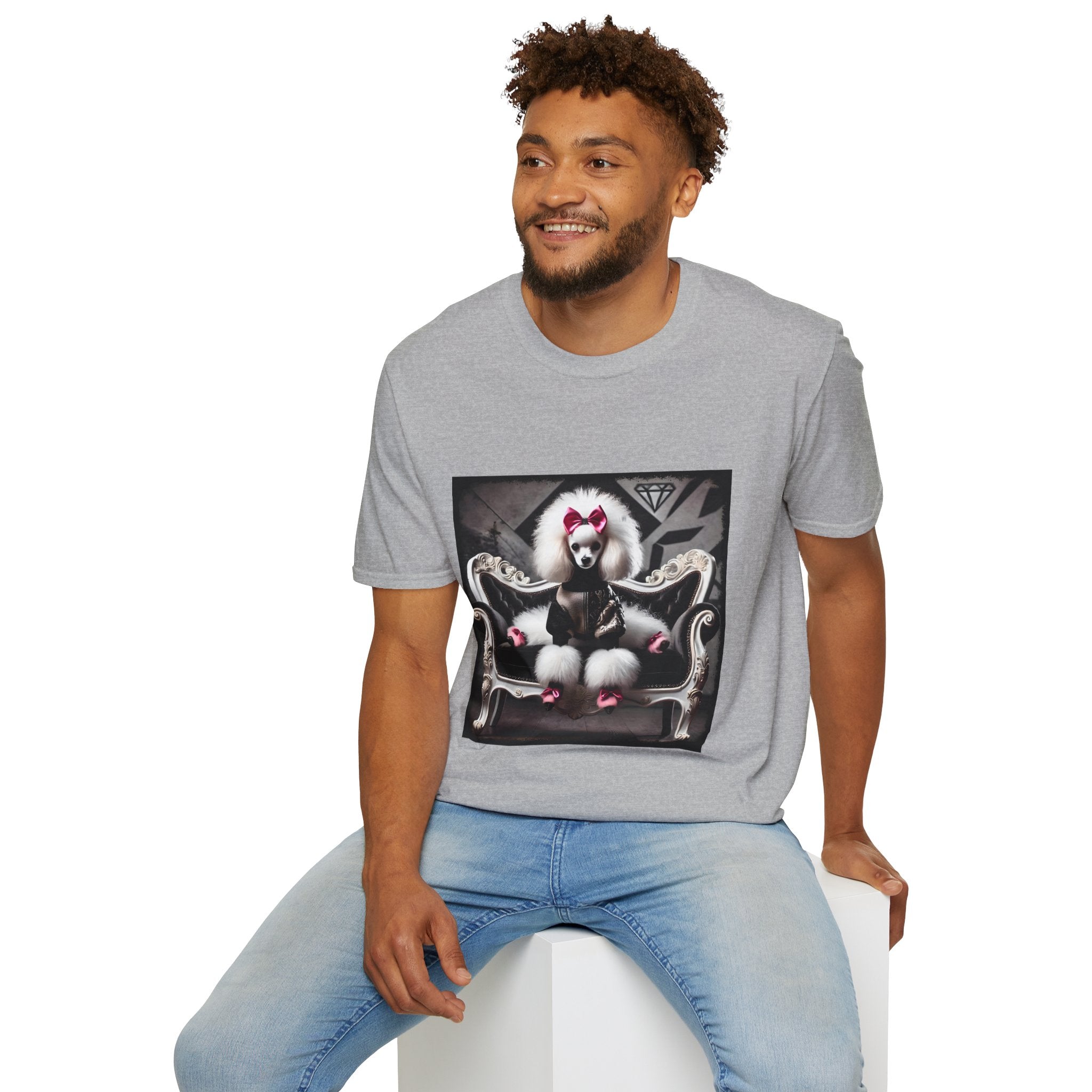 Poodle High Fashion Diva | Unisex Dog T-Shirt