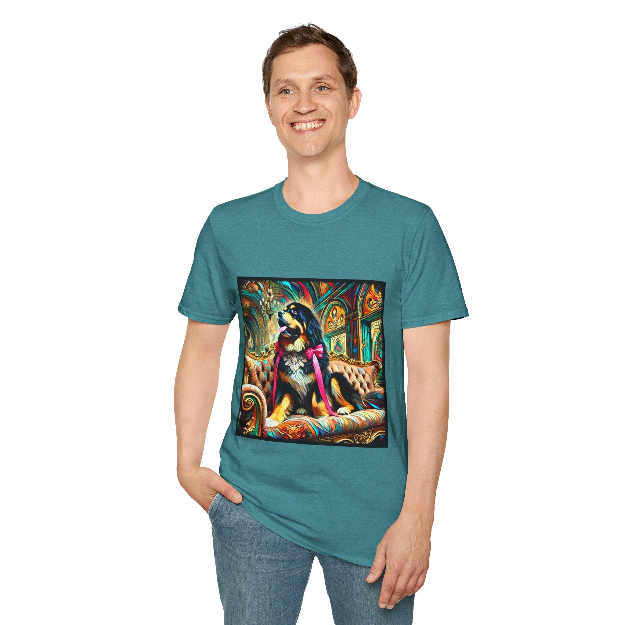 Tibetan Mastiff Diamond Princess Classic | Unisex Dog T-Shirt