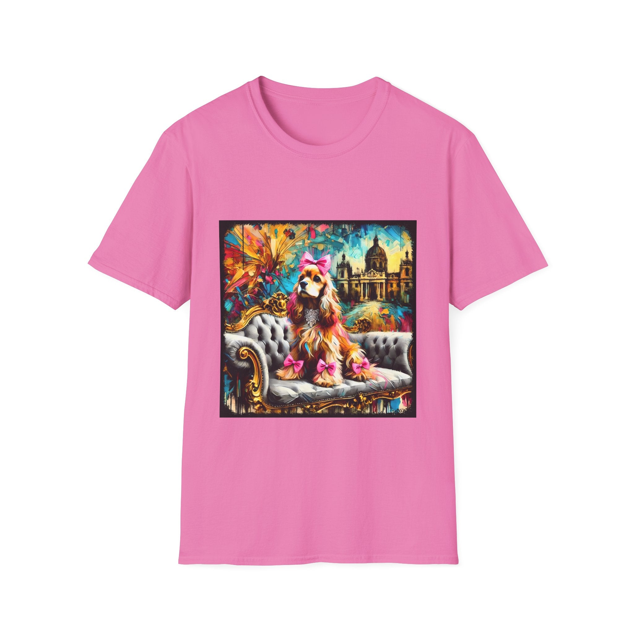 Cocker Spaniel Diamond Princess Classic | Unisex Dog T-Shirt