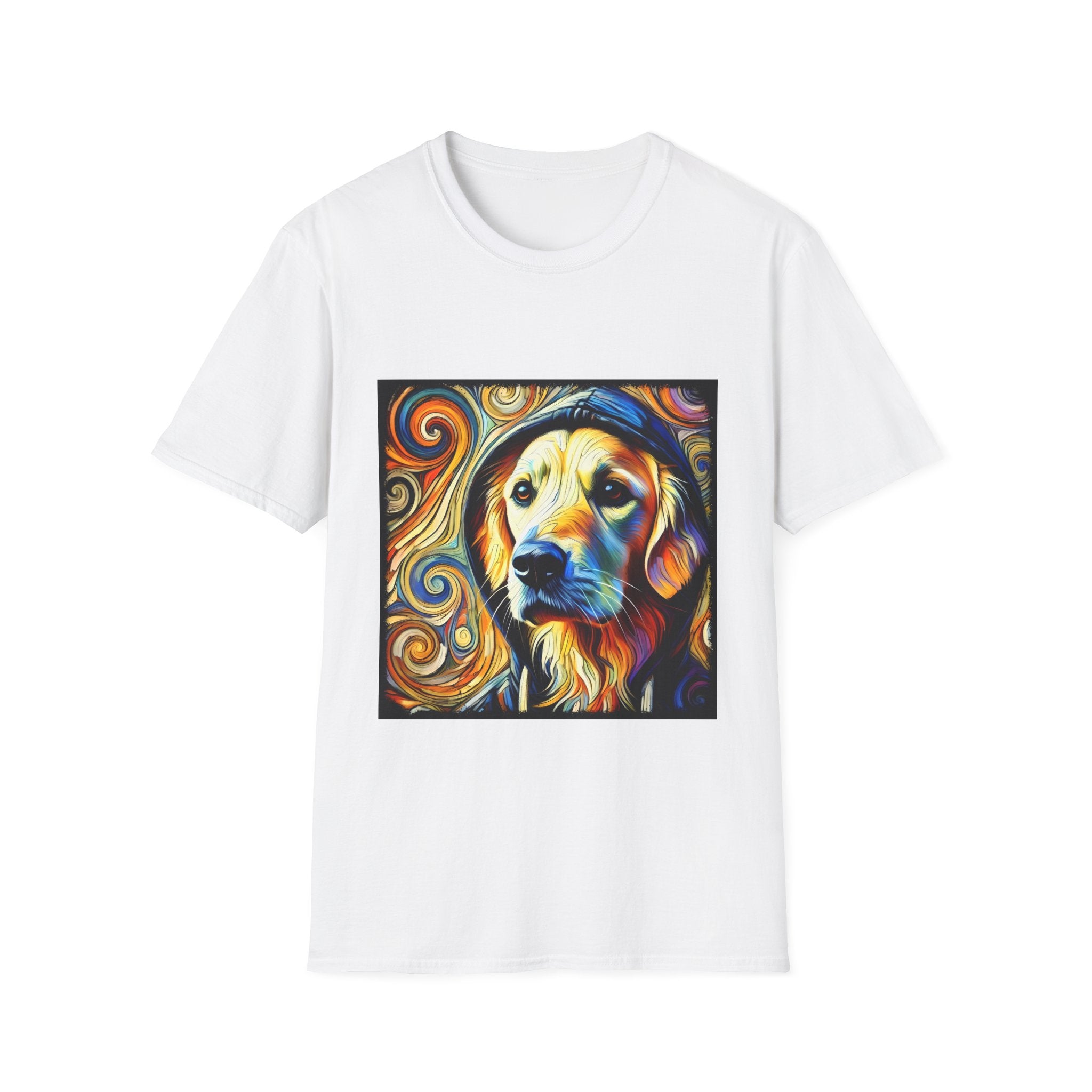 Golden Retriever Shirt | Relaxed Swirl Dog Lover Tee