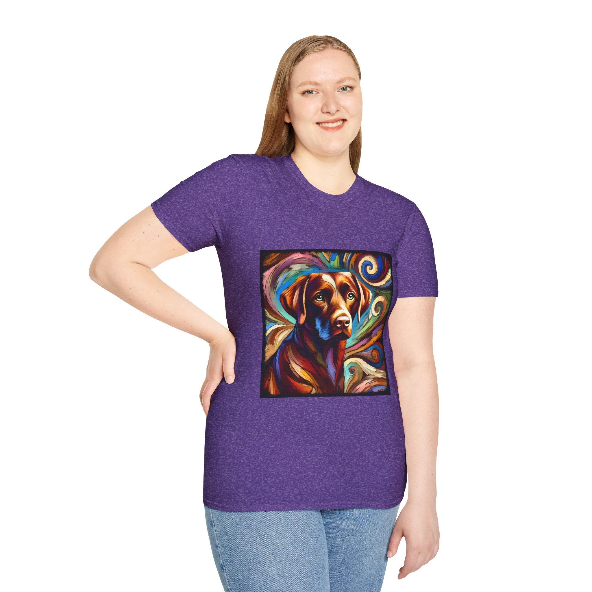 Labrador Retriever Bold Swirl | Unisex Dog T-Shirt