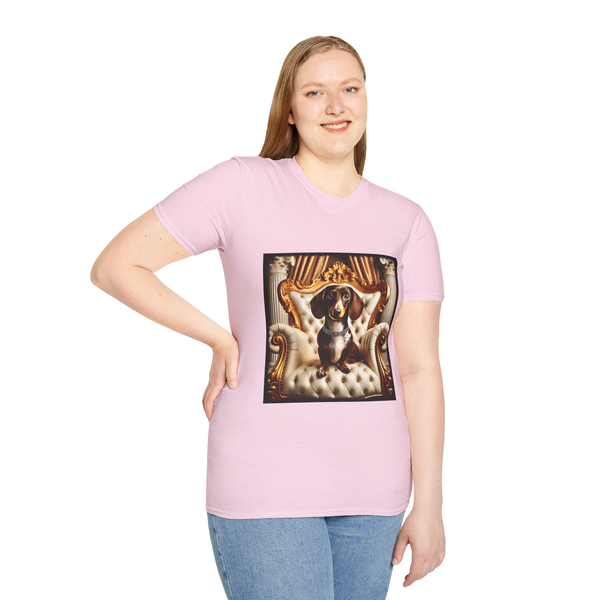 Dachshund Gold Drip | Unisex Dog T-Shirt