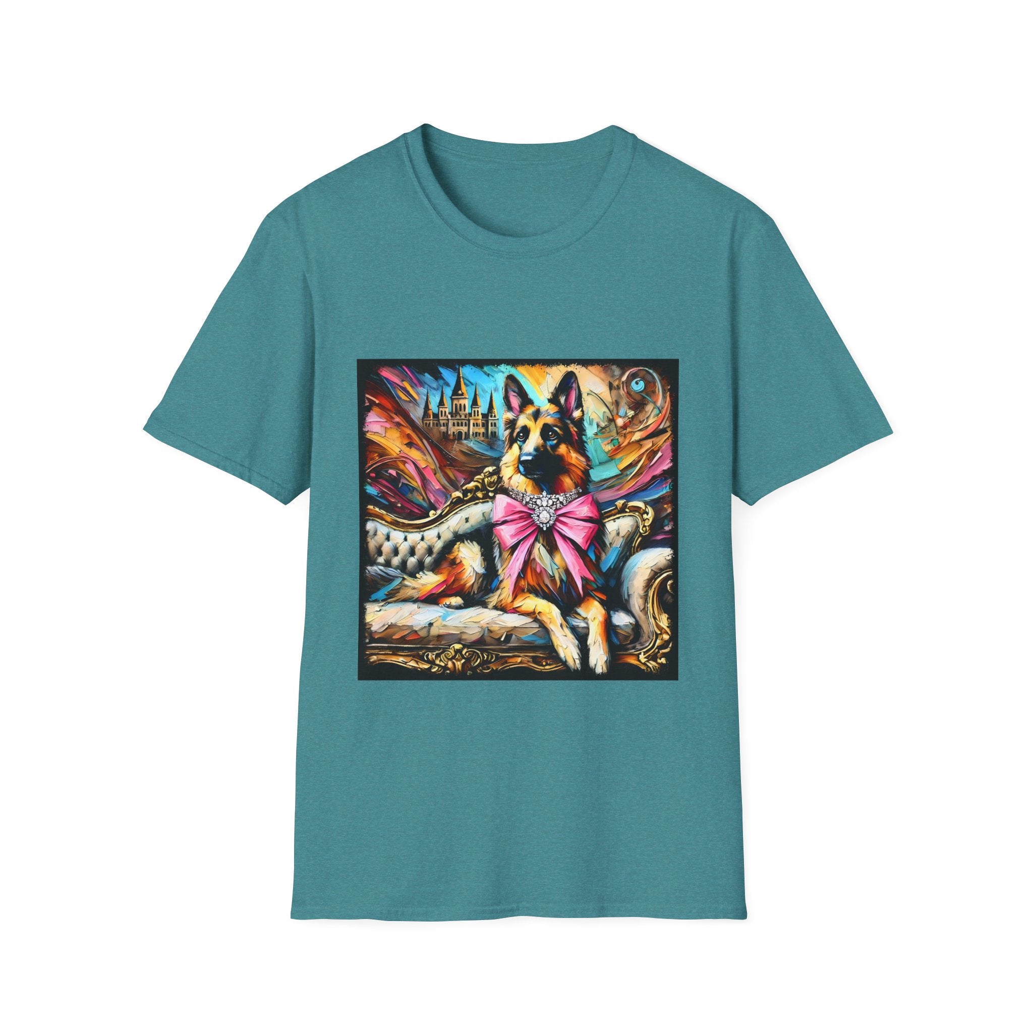 German Shepherd Diamond Princess Classic II | Unisex Dog T-Shirt