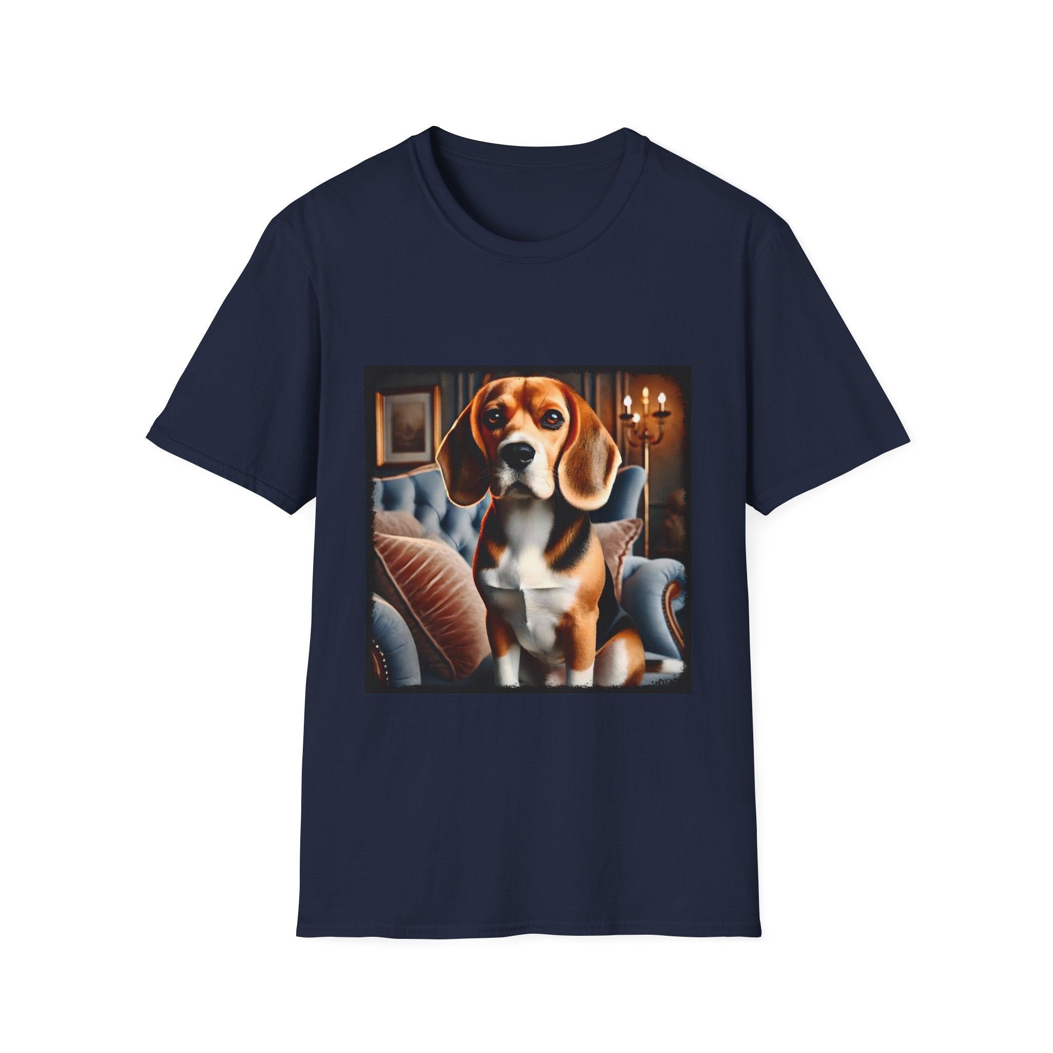 Beagle Poised Portrait | Unisex Dog T-Shirt