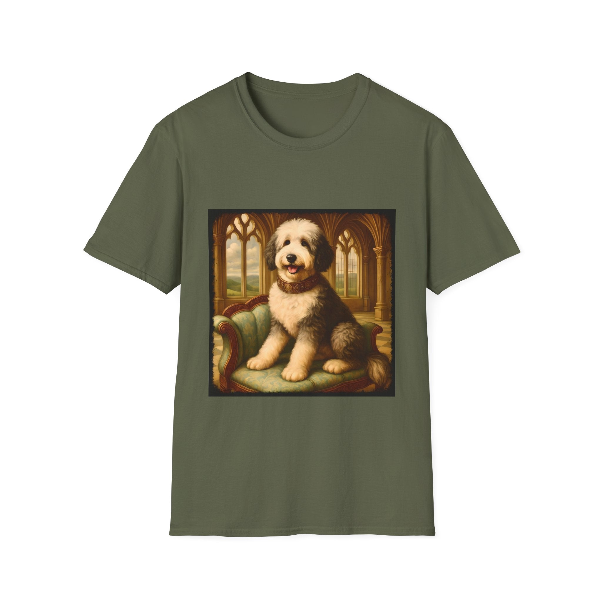Sheepadoodle Posh Prince | Unisex Dog T-Shirt
