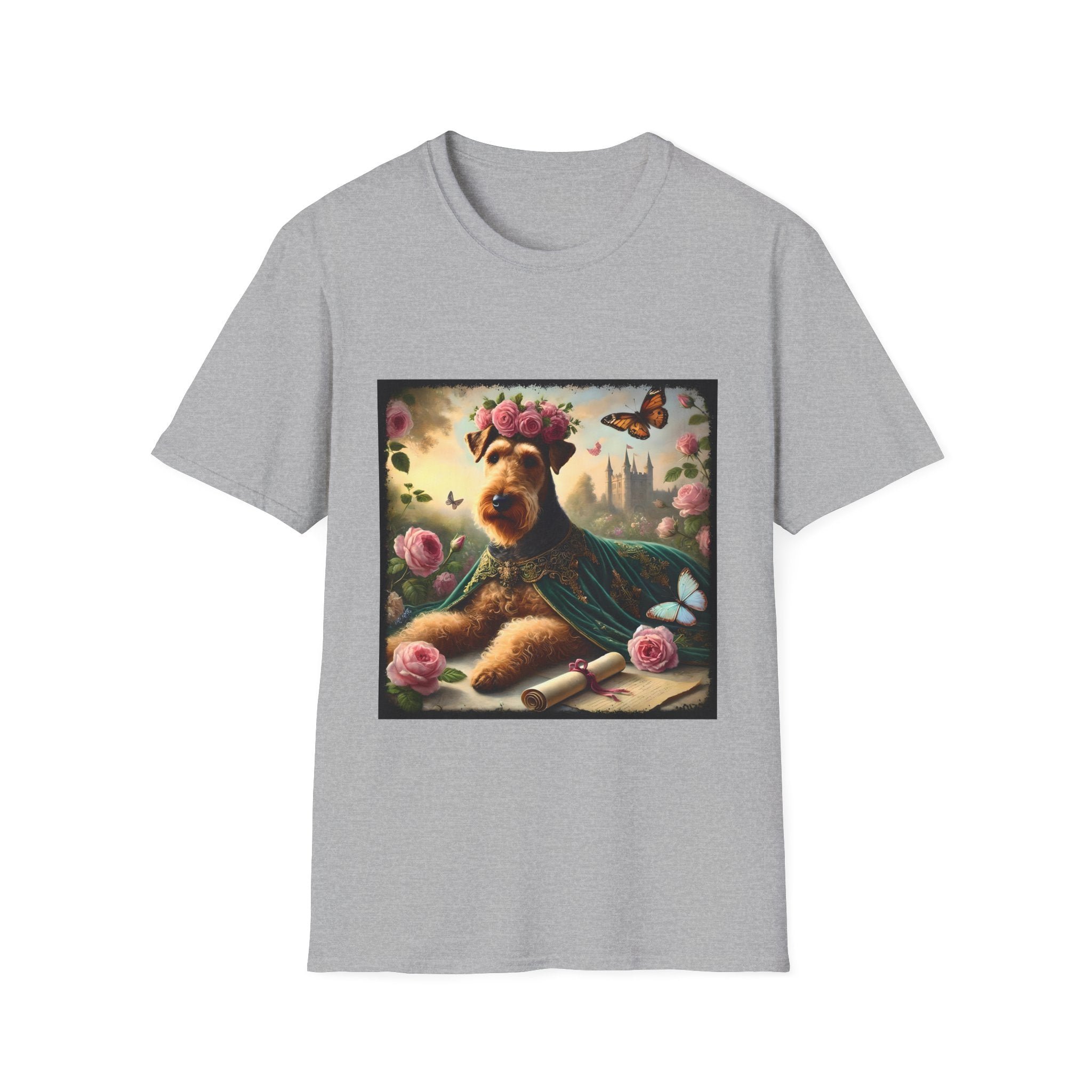 Airedale Terrier Shirt | Velvet Rose Dog Lover Tee