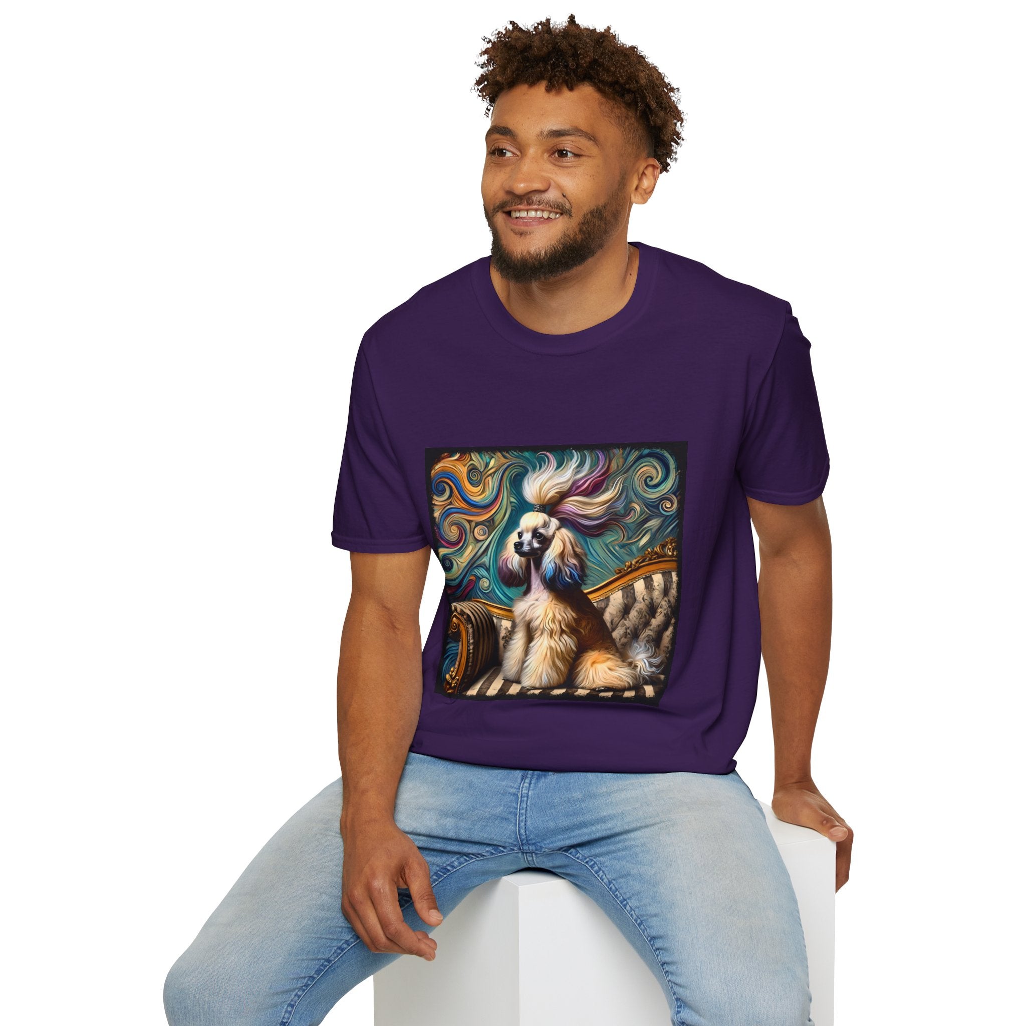 Poodle Wild Swirl | Unisex Dog T-Shirt