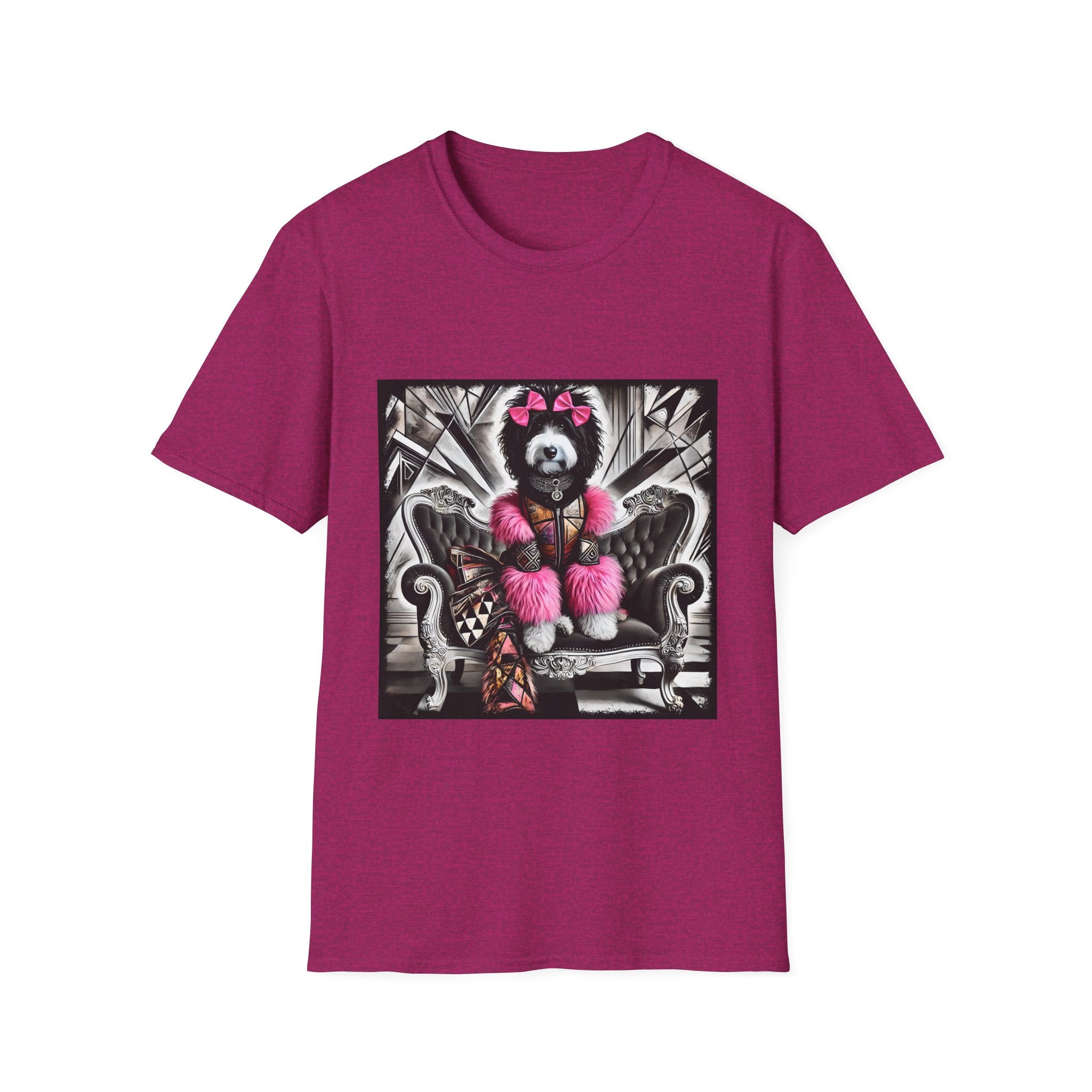 Bernedoodle Bold Rock | Unisex Dog T-Shirt