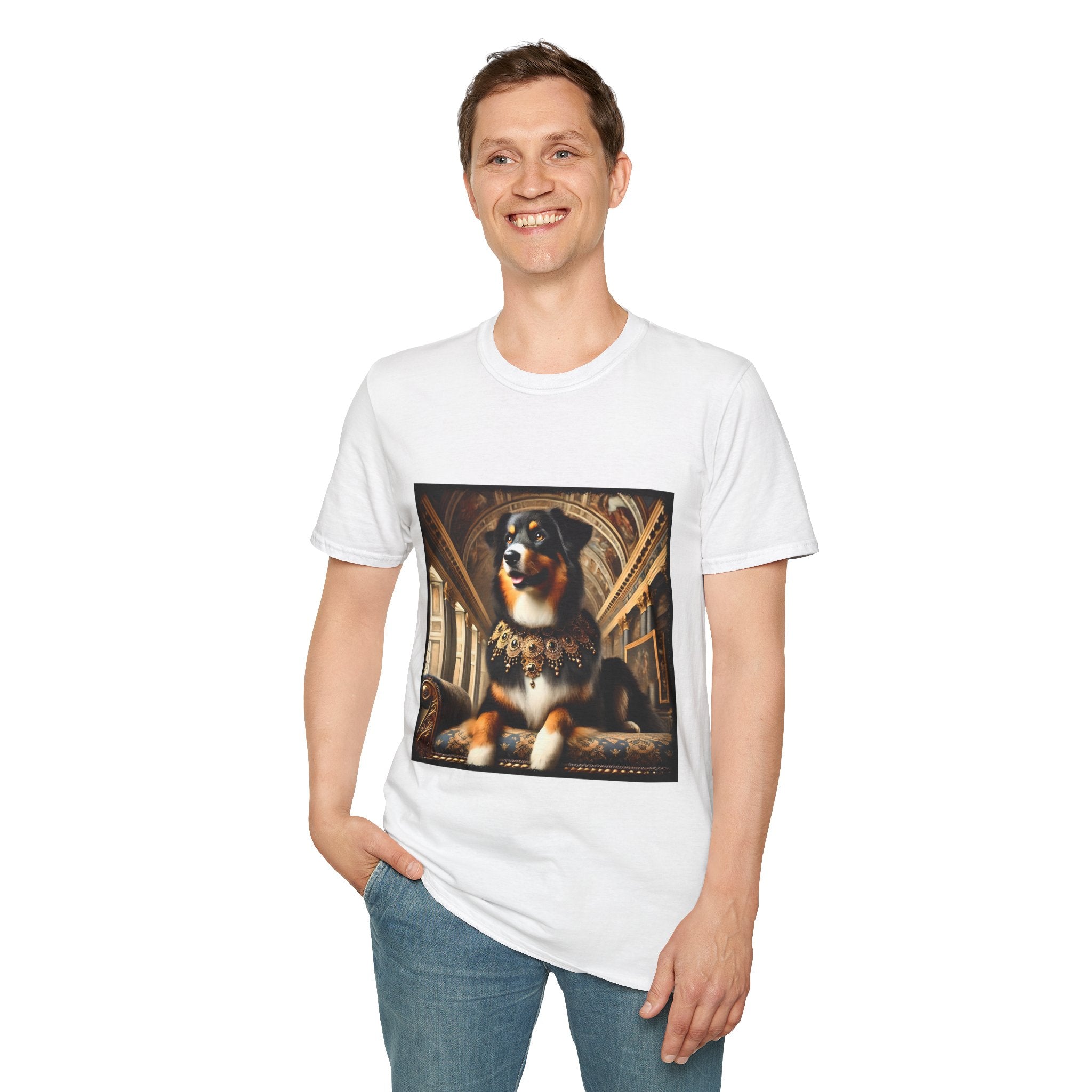 Australian Shepherd Opulent Bliss | Unisex Dog T-Shirt