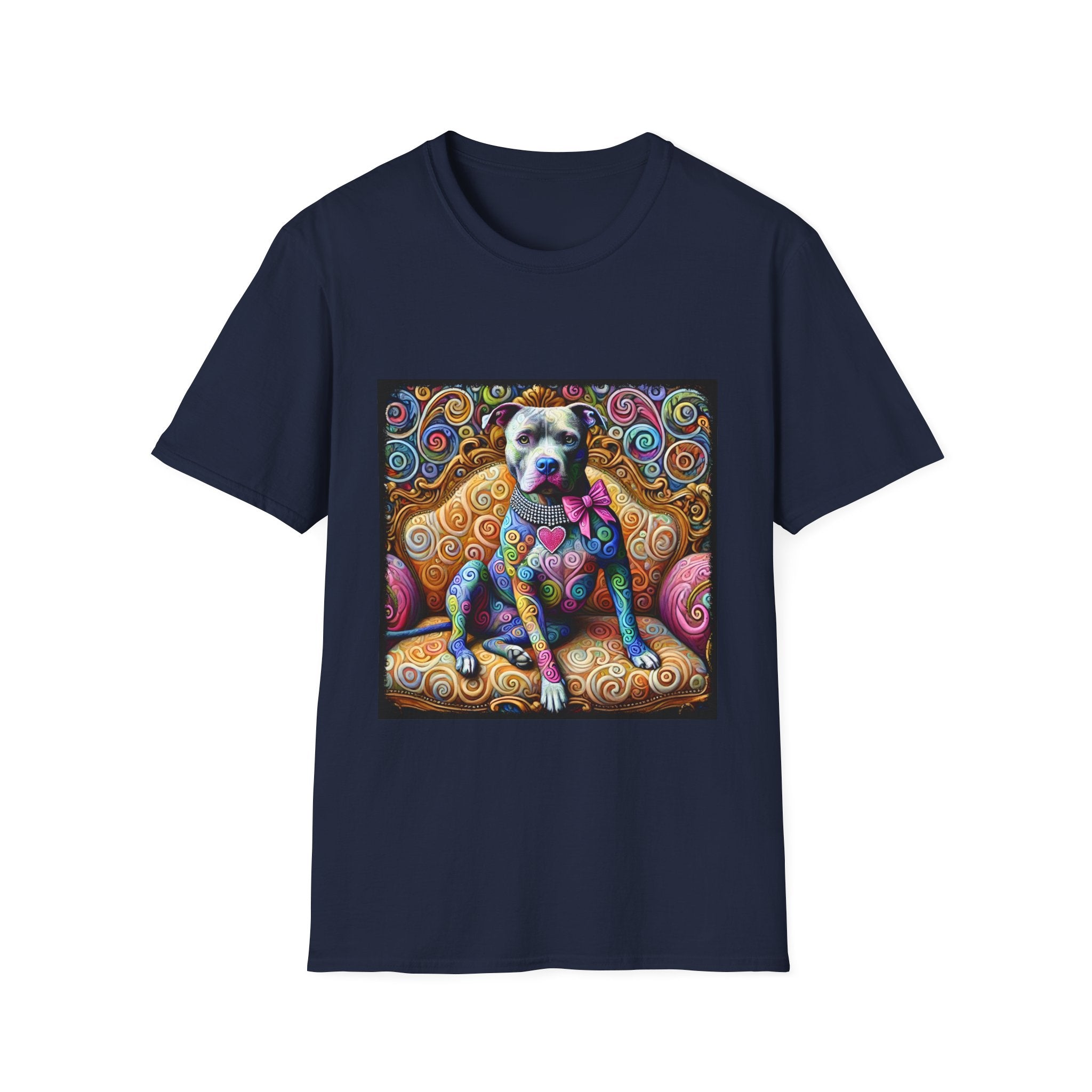 American Pit Bull Terrier Shirt | Love Swirl Dog Lover Tee