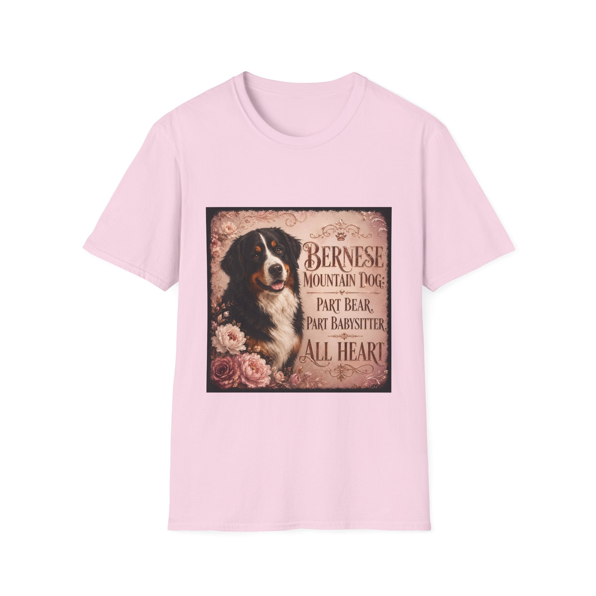 Bernese Mountain Dog Shirt | All Heart Dog Lover Tee
