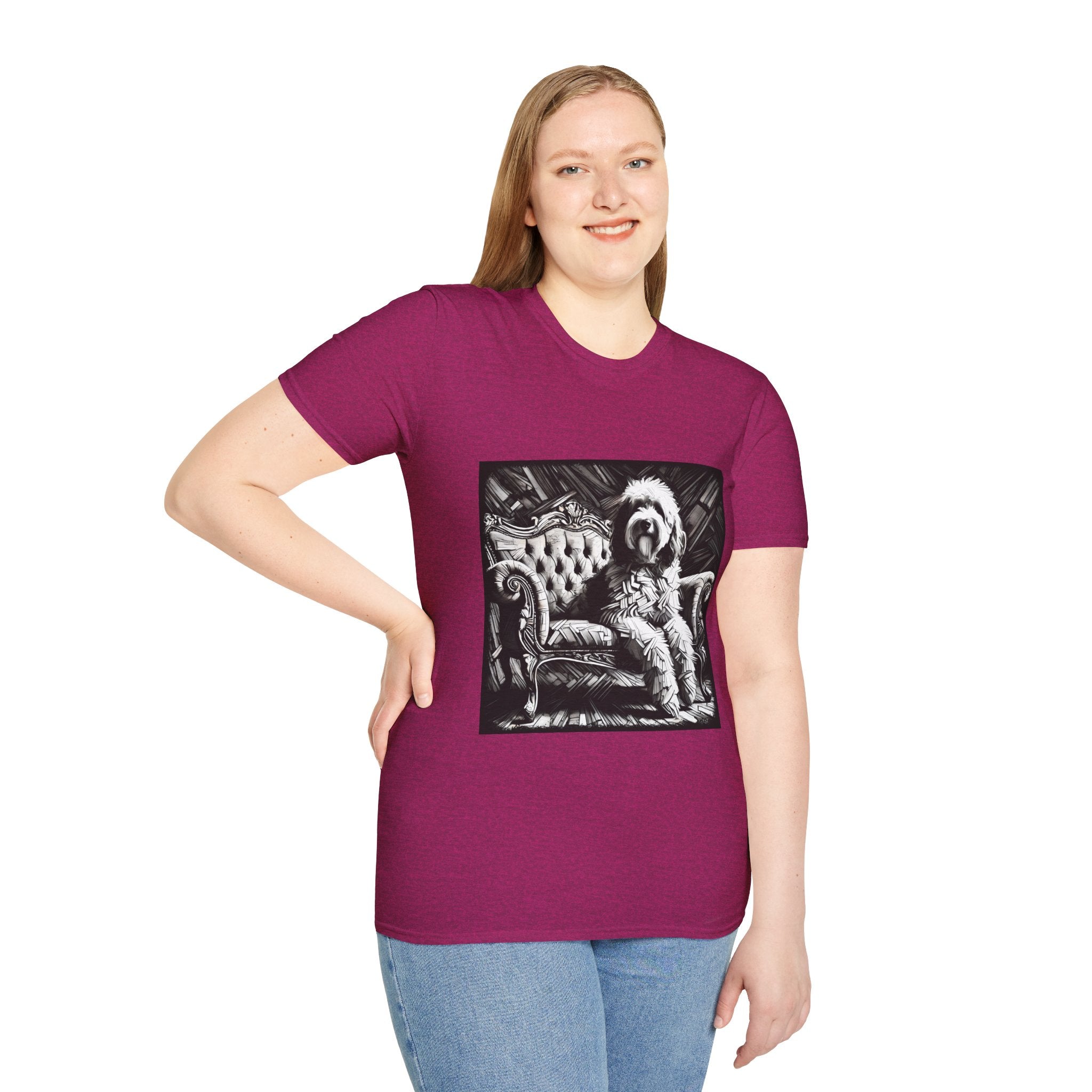 Bernedoodle B&W Bold | Unisex Dog T-Shirt