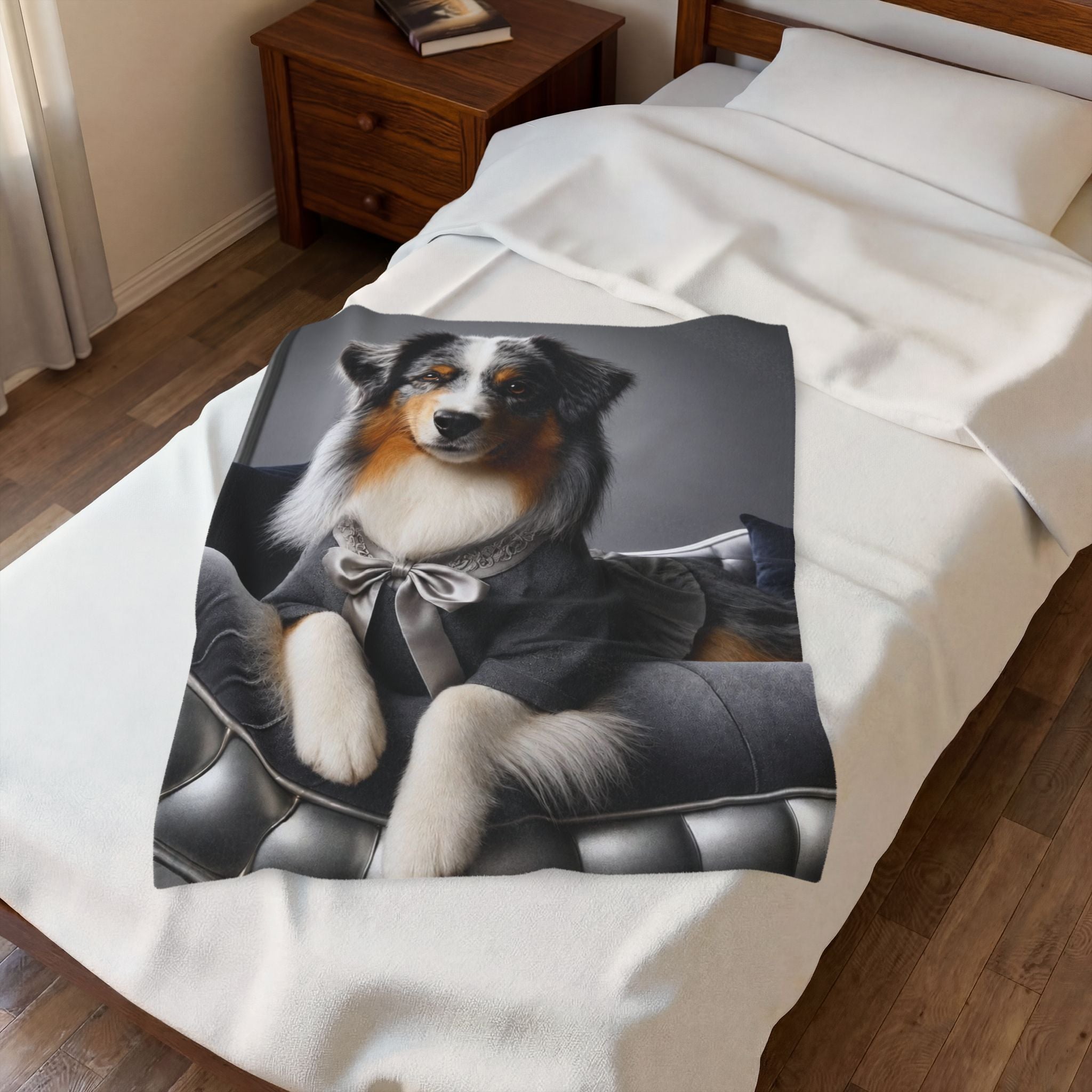 Australian Shepherd Blanket | Sterling Grace Dog Lover Gift