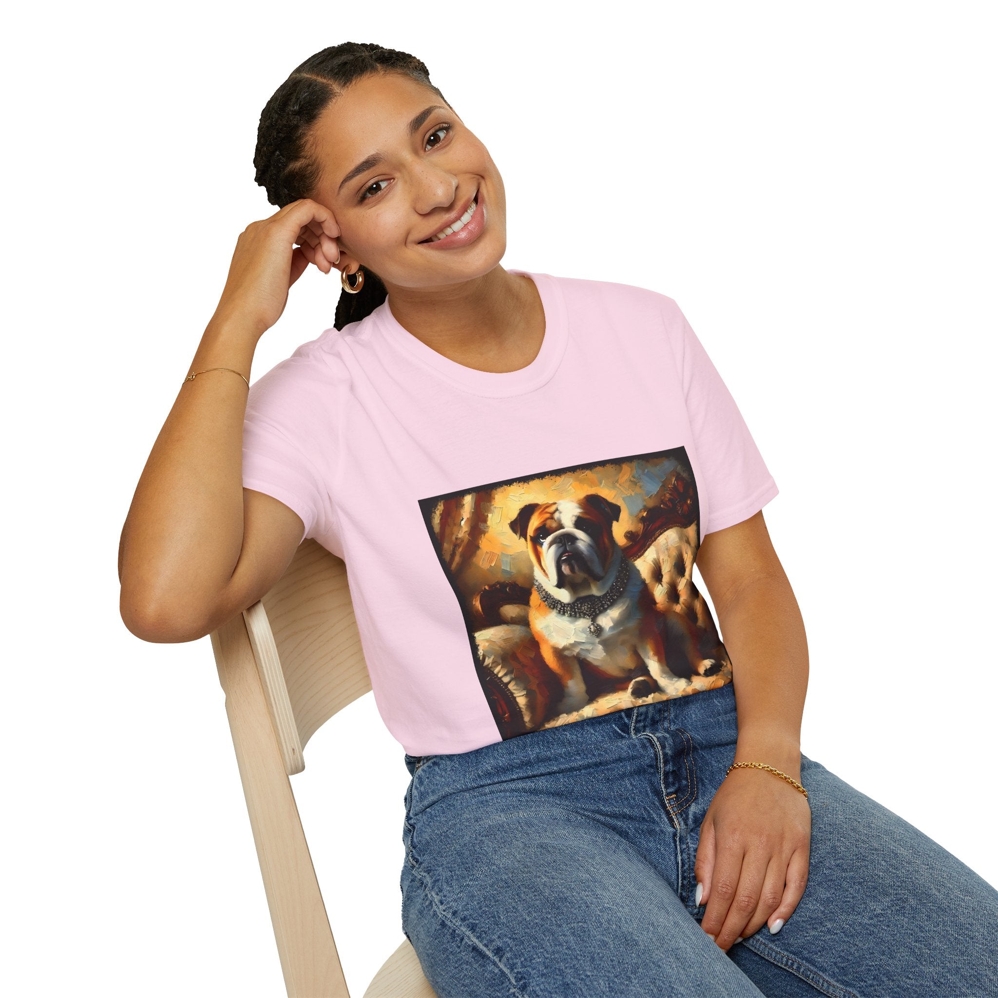 Bulldog Princess Classic | Unisex Dog T-Shirt