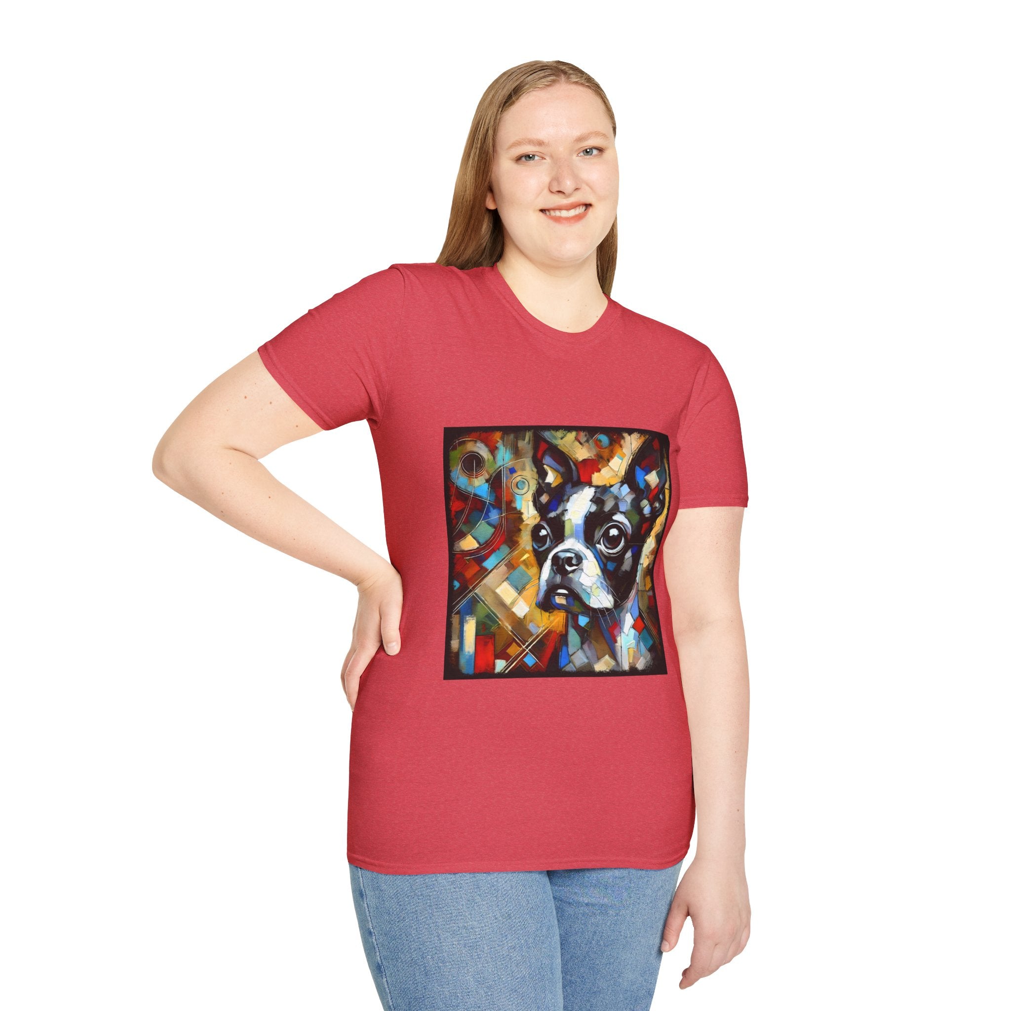 Boston Terrier Mirror Classic | Unisex Dog T-Shirt