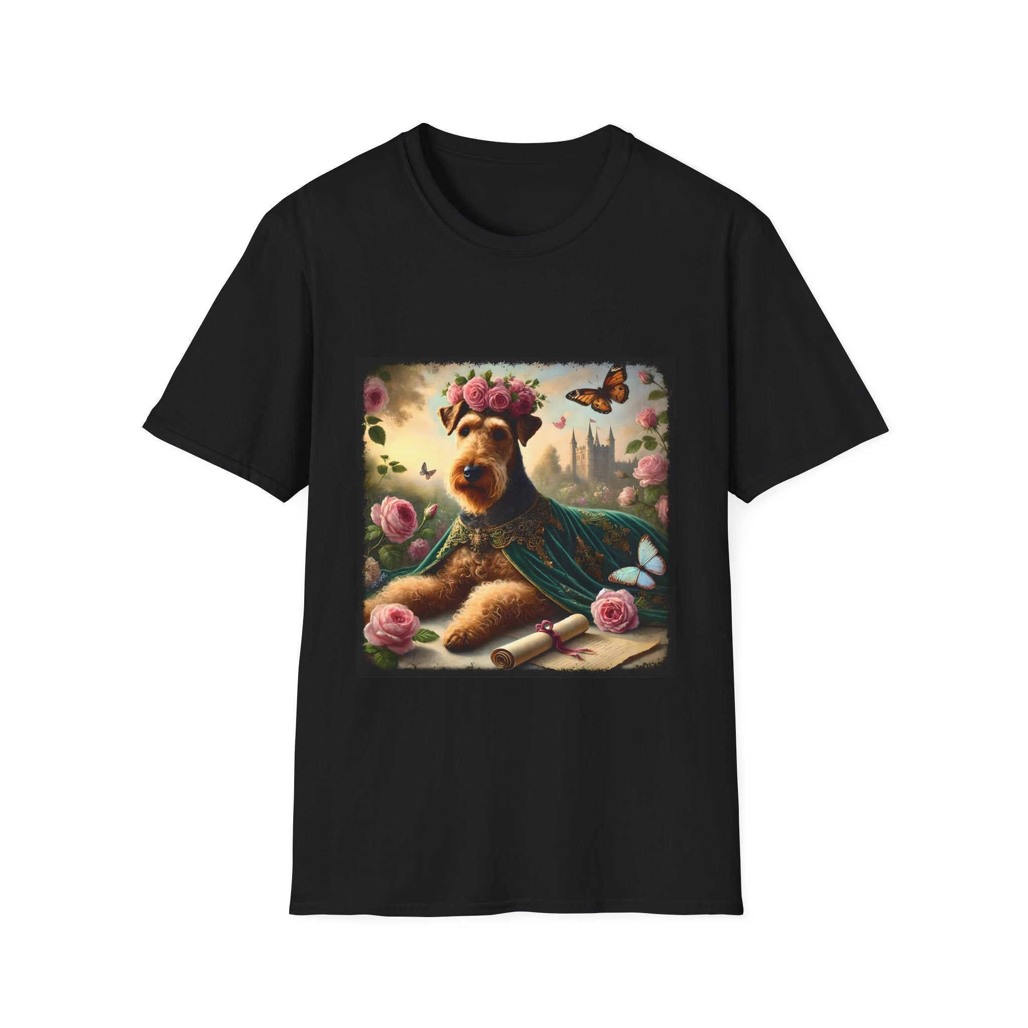 Airedale Terrier Shirt | Velvet Rose Dog Lover Tee