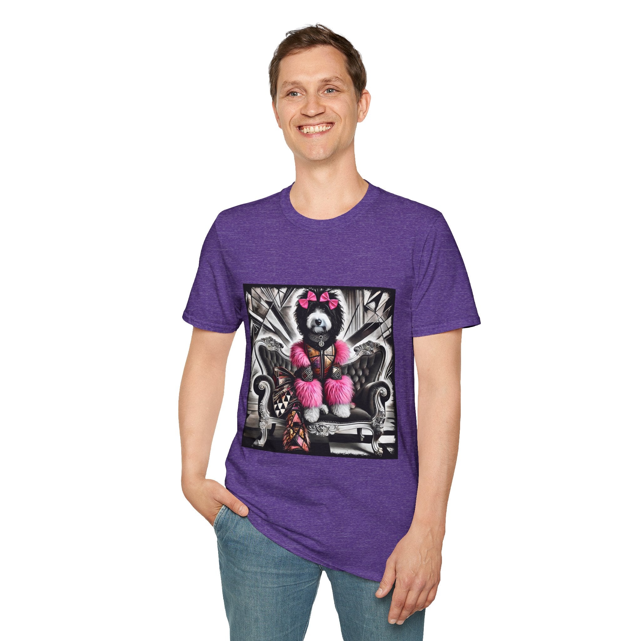 Bernedoodle Bold Rock | Unisex Dog T-Shirt