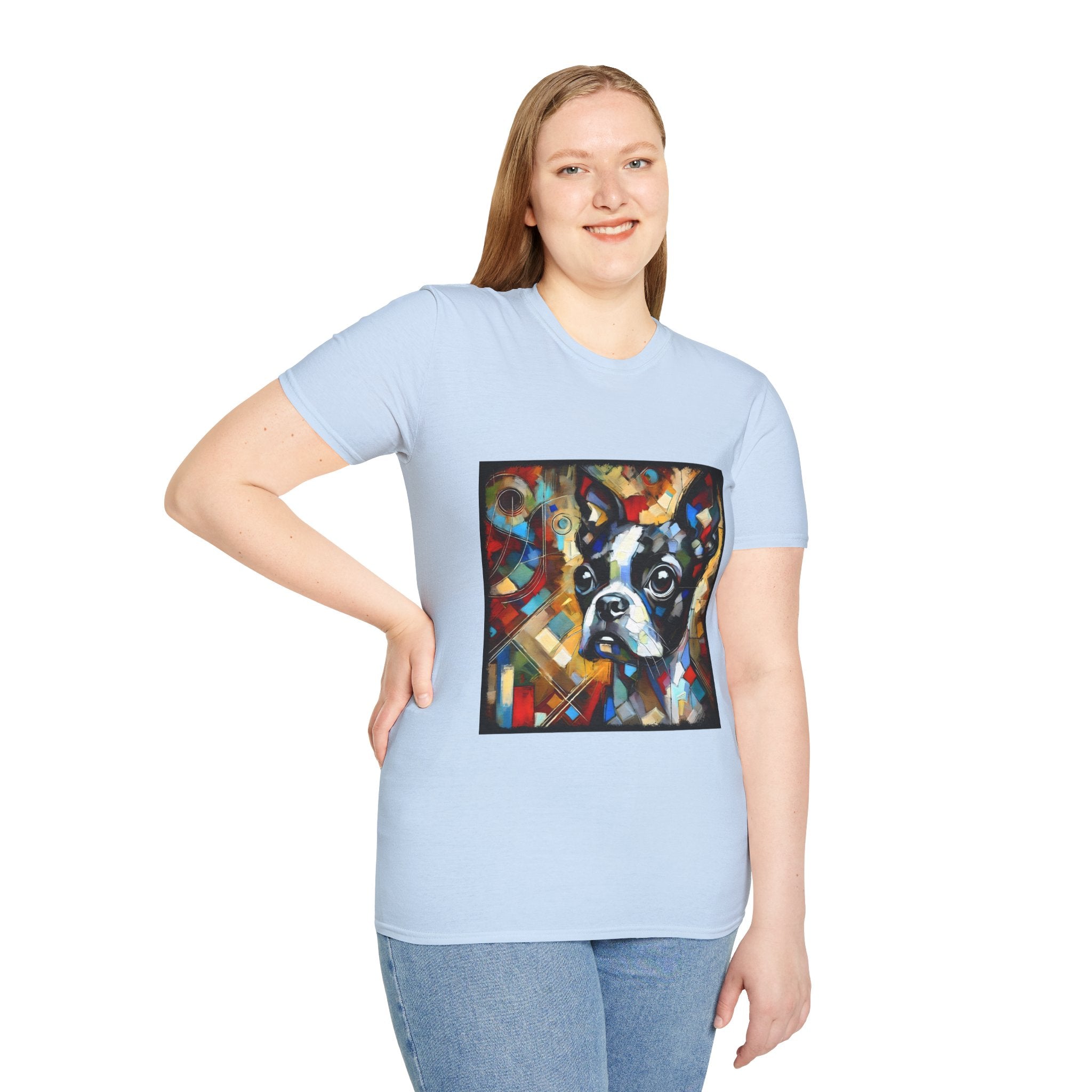 Boston Terrier Mirror Classic | Unisex Dog T-Shirt