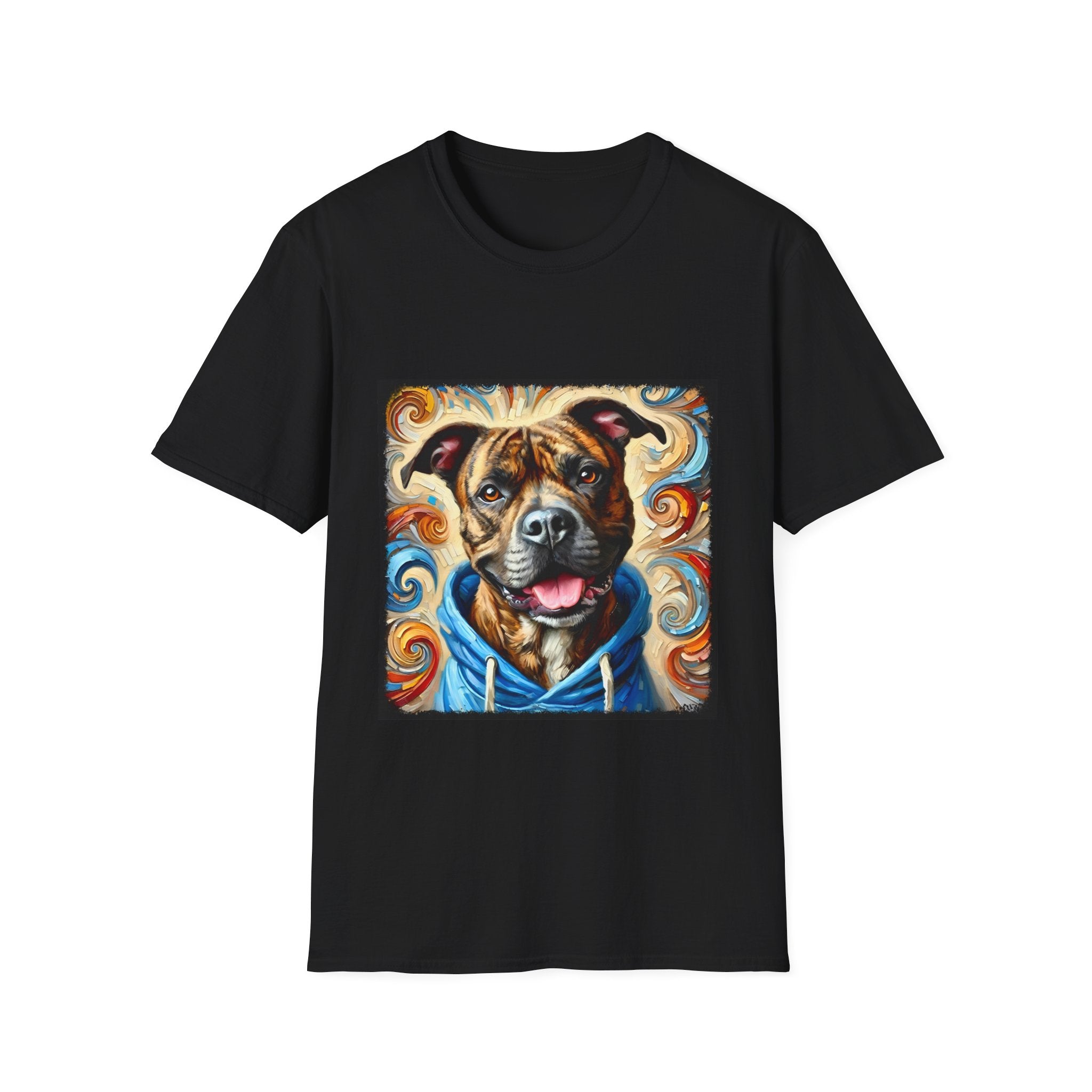 American Pit Bull Terrier Shirt | Brindle Swirl Dog Lover Tee