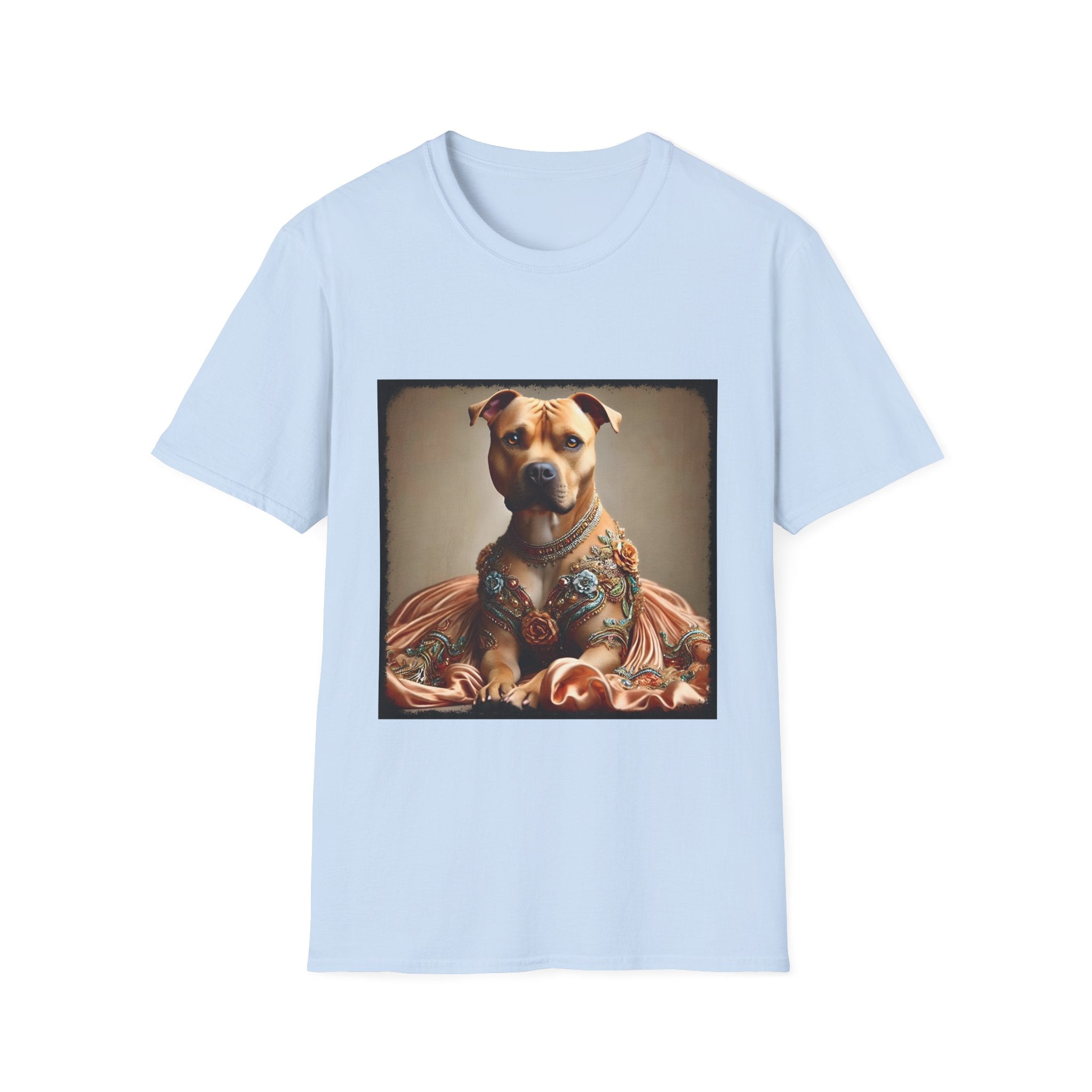 American Pit Bull Terrier Shirt | Sparkle Queen Dog Lover Tee