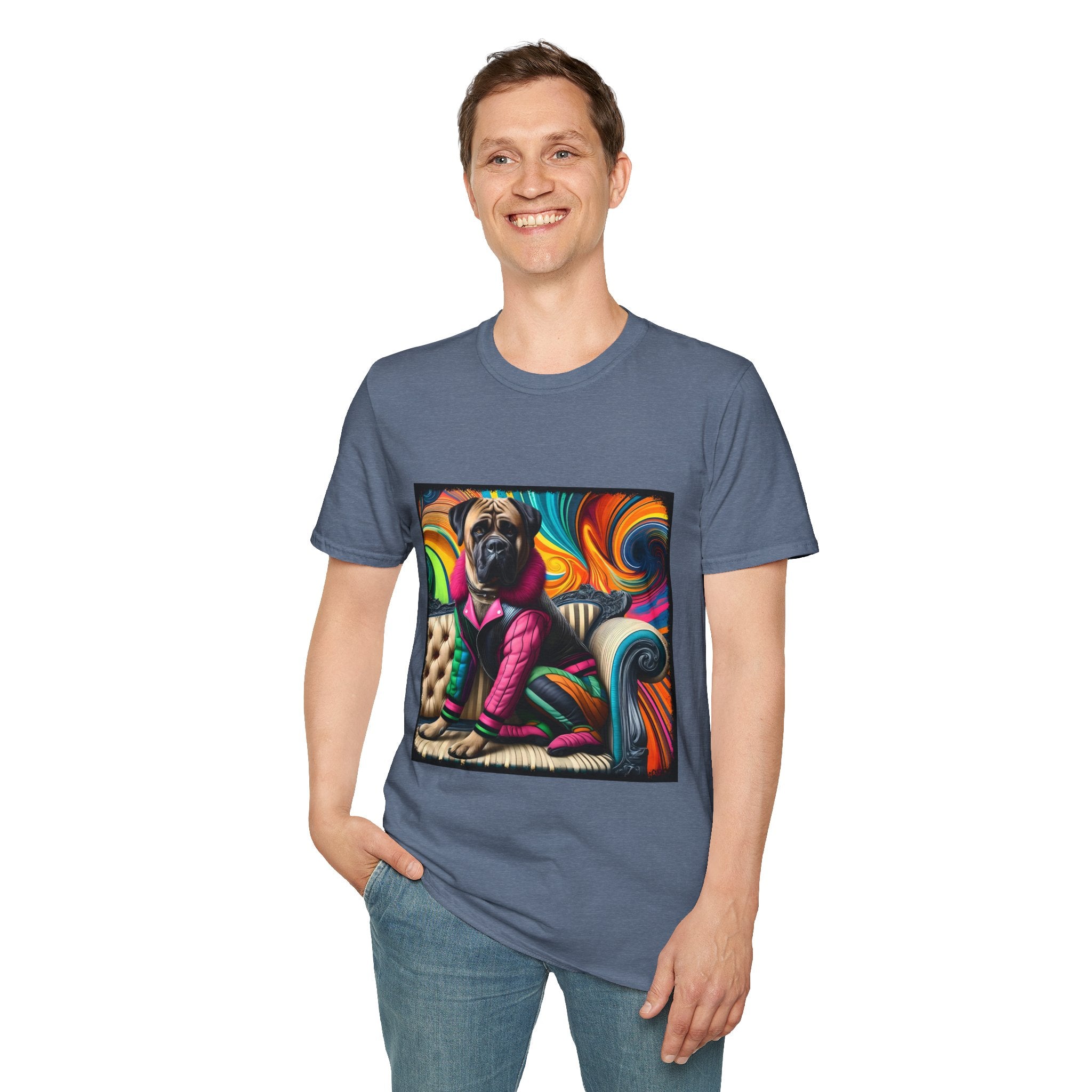 Bullmastiff Bold Rocker | Unisex Dog T-Shirt