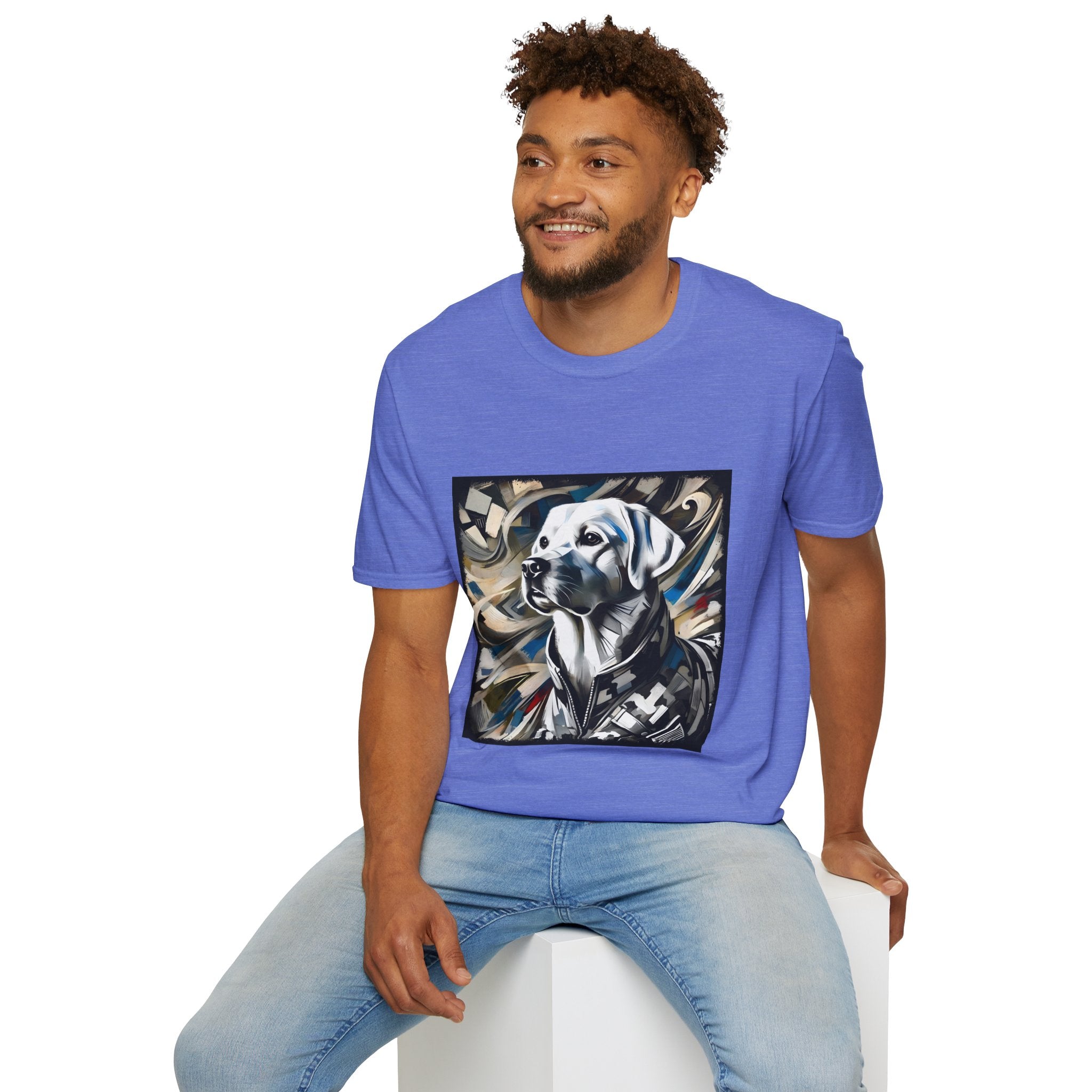 Labrador Retriever Bold Armor Classic | Unisex Dog T-Shirt