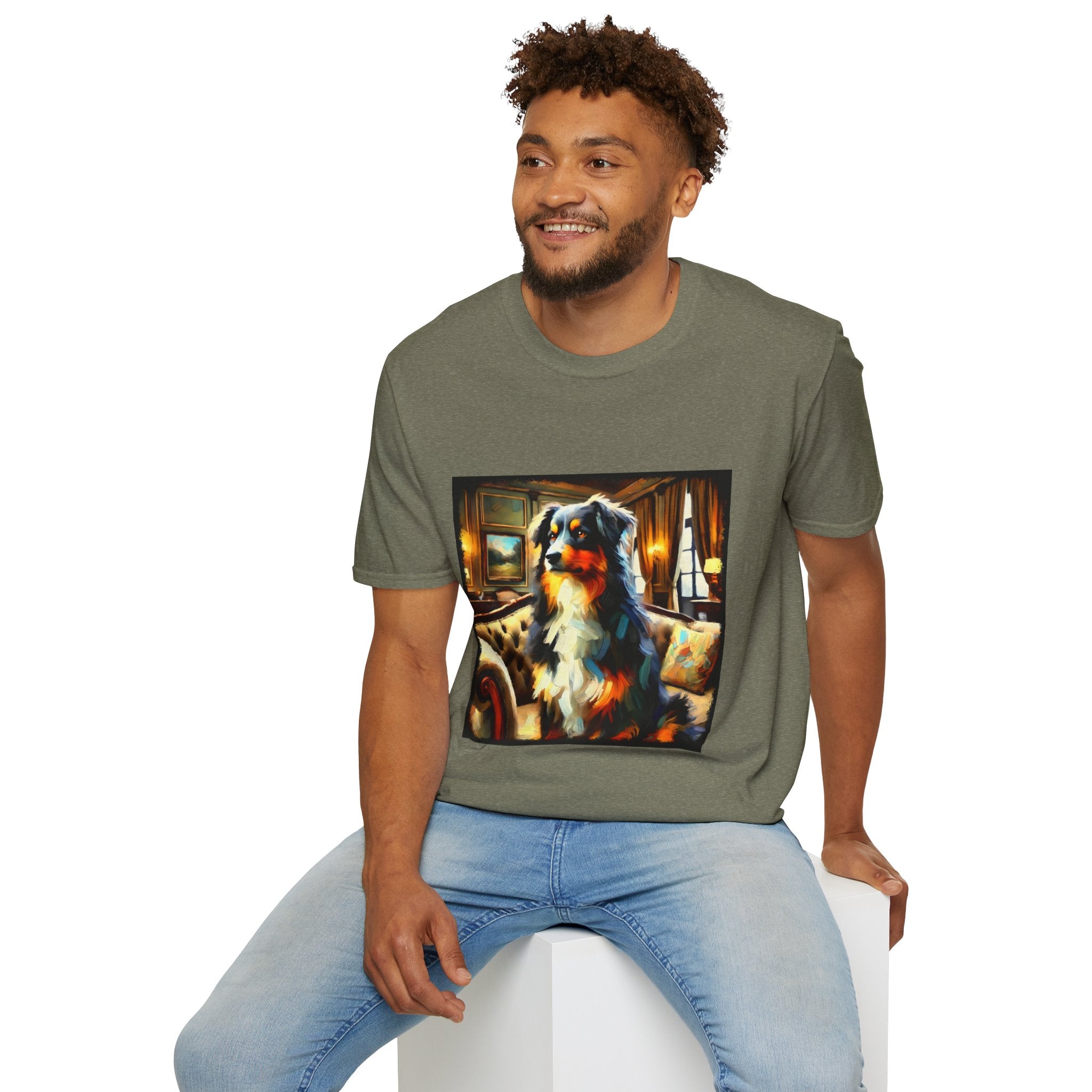 Australian Shepherd Elegant Classic | Unisex Dog T-Shirt