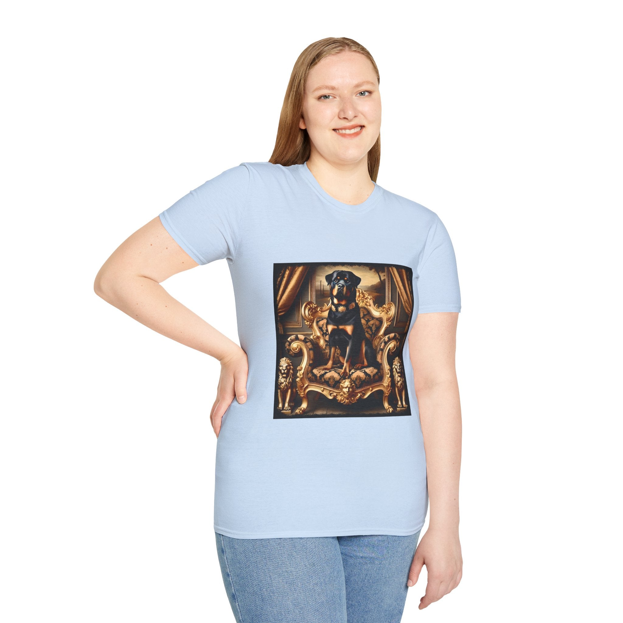 Rottweiler Gold Drip | Unisex Dog T-Shirt