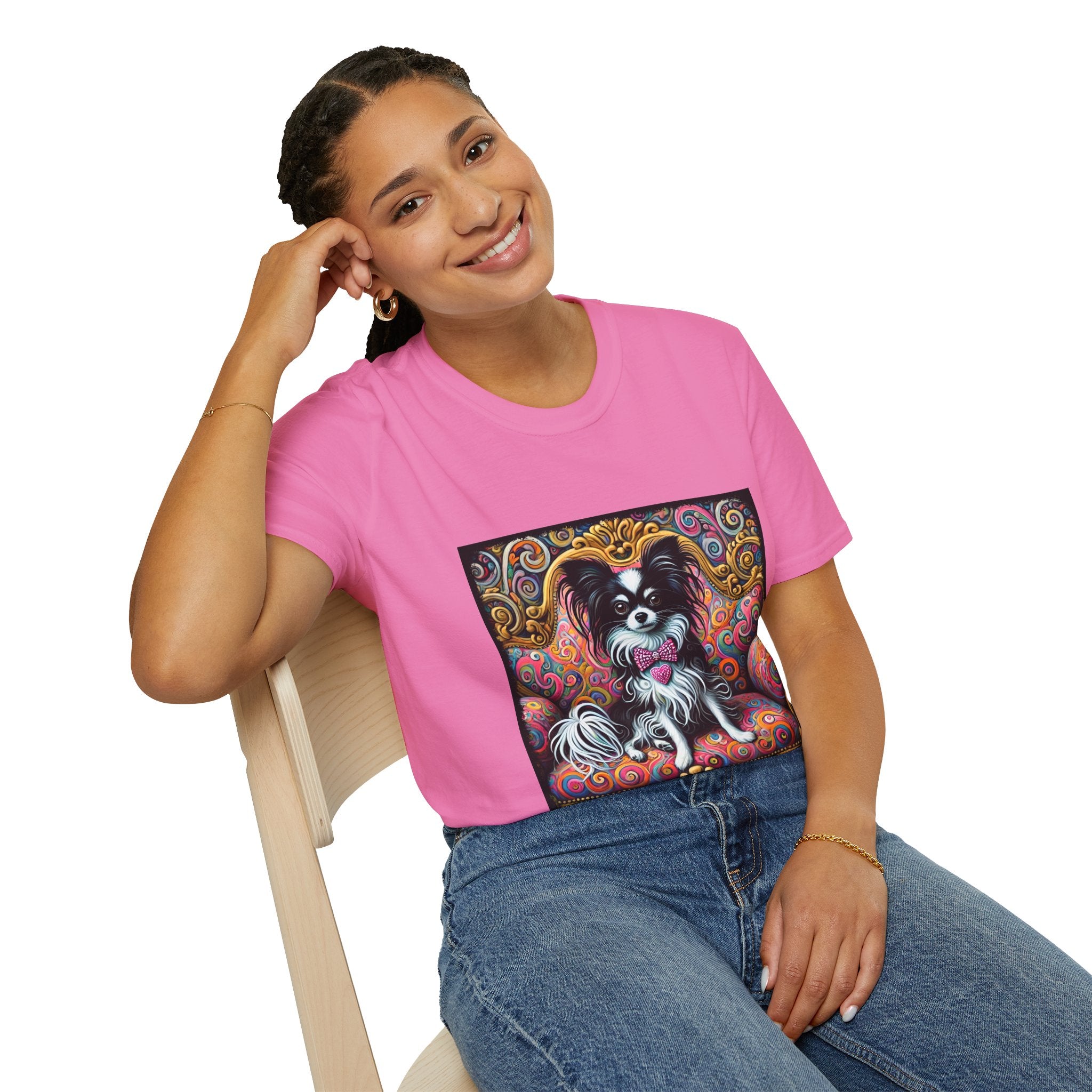 Chihuahua Love Swirl II | Unisex Dog T-Shirt